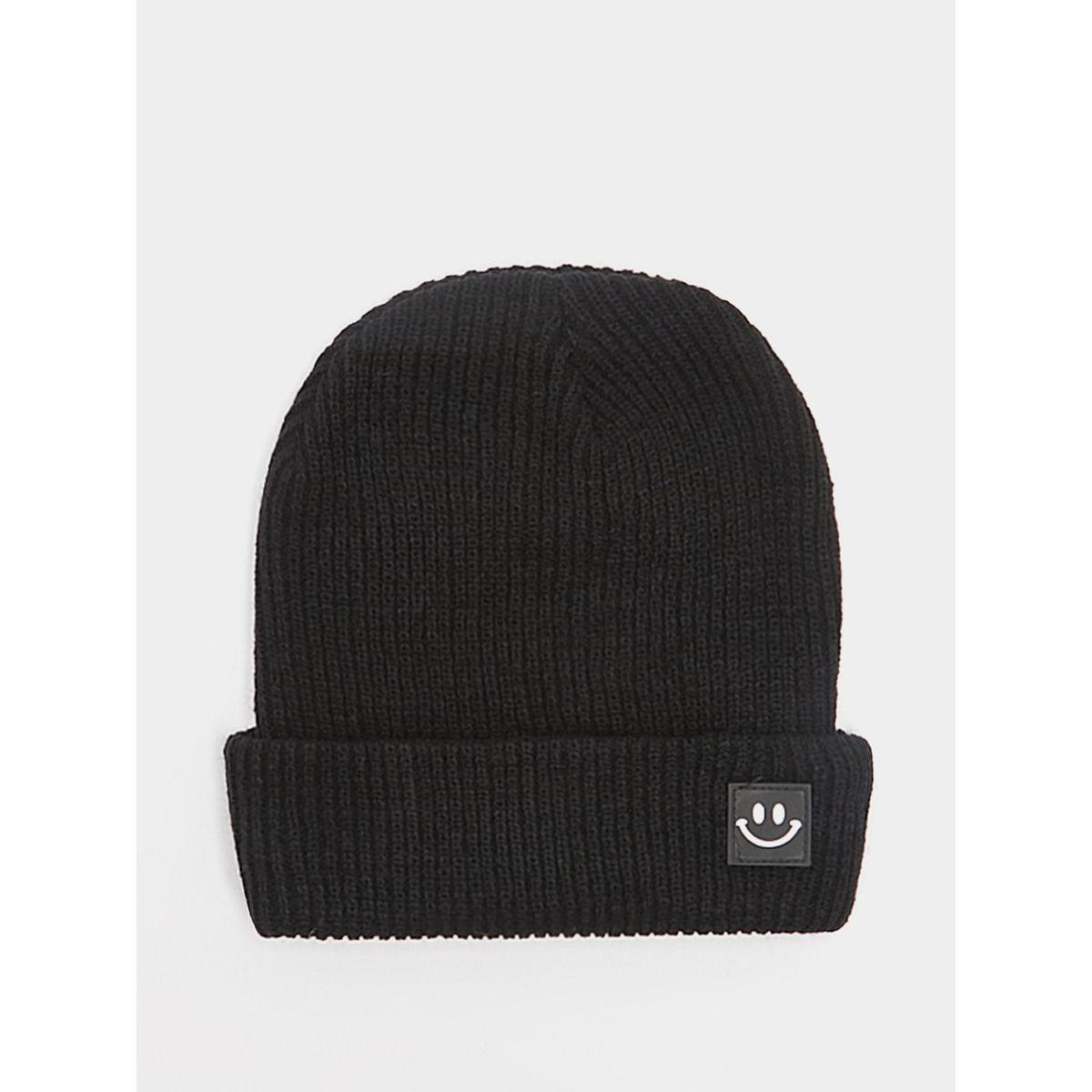 Styli Unisex Solid Knit Beanie-men-caps-image-1