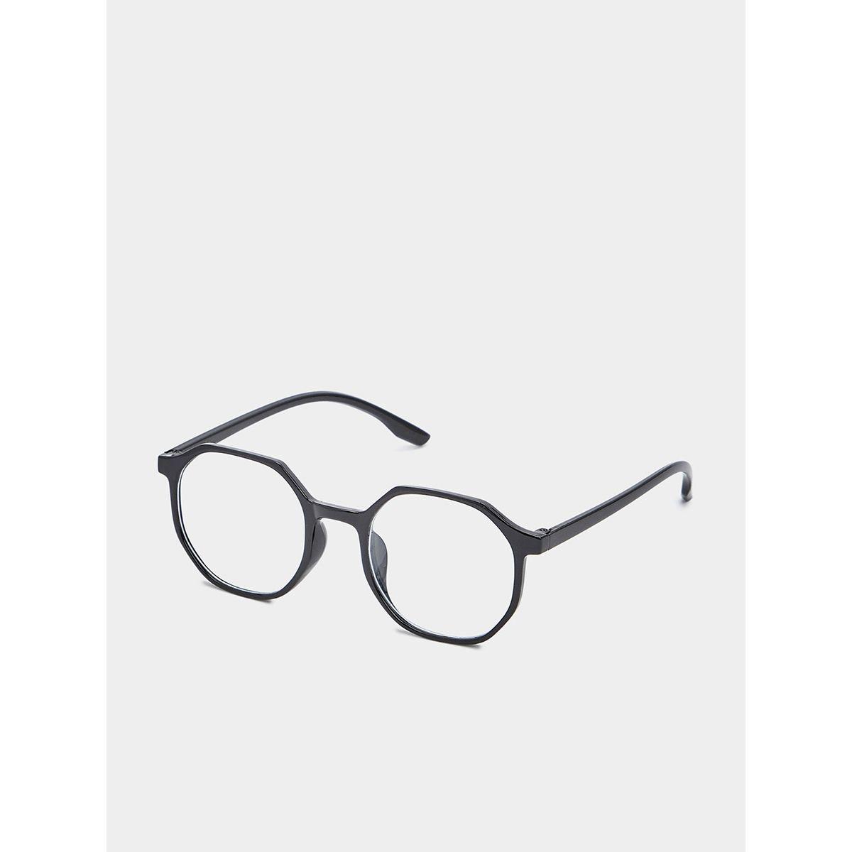 Styli Hexagon Frame Clear Sunglasses-women-sunglasses-image-1