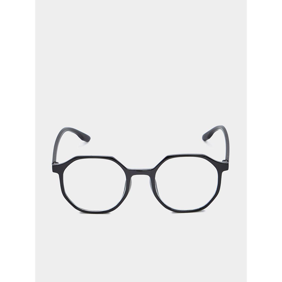 Styli Hexagon Frame Clear Sunglasses-women-sunglasses-image-3
