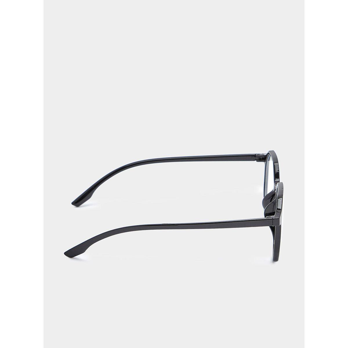 Styli Hexagon Frame Clear Sunglasses-women-sunglasses-image-4