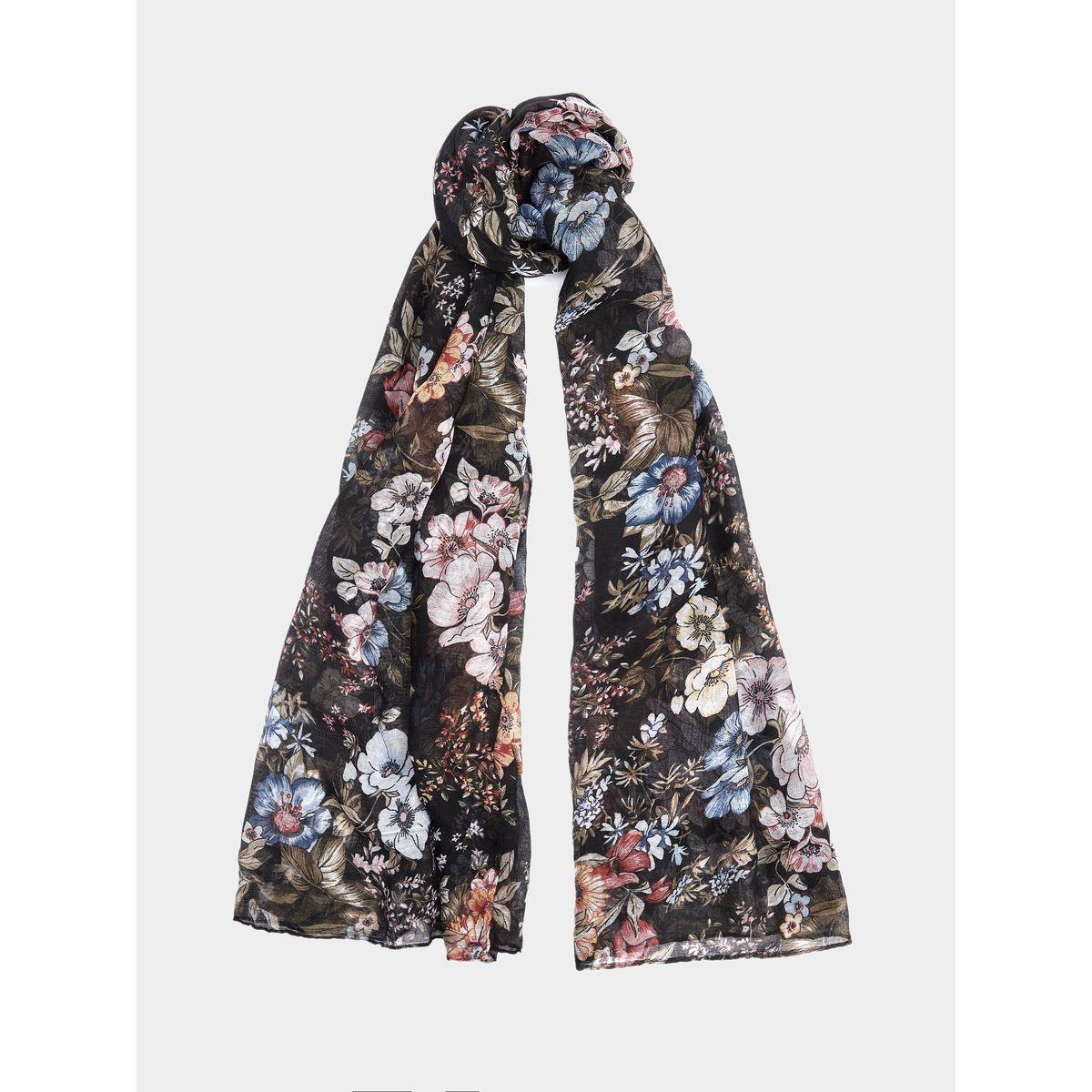 Styli Floral Print Scarf-women-winterwear-scarves-image-1