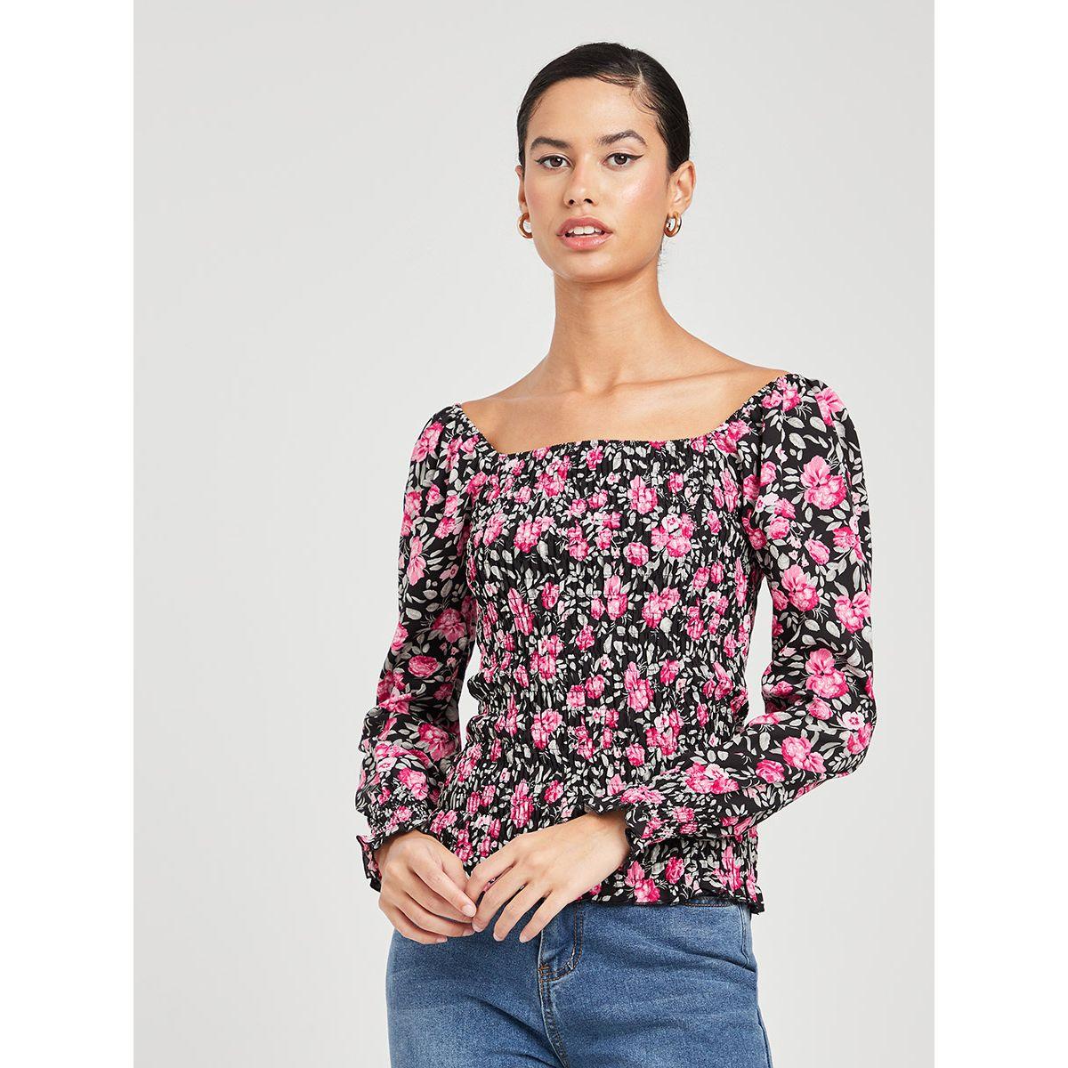 بلوزة باكمام طويلة من ريد تايب-women-clothing-shirtsandblouses-blouses-image-1