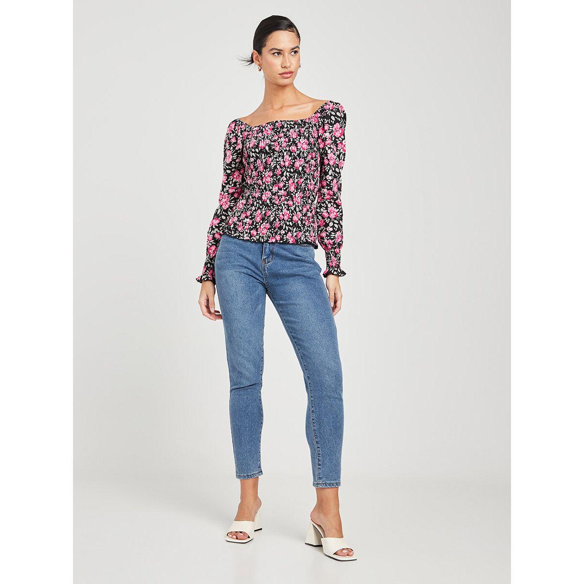 بلوزة باكمام طويلة من ريد تايب-women-clothing-shirtsandblouses-blouses-image-2