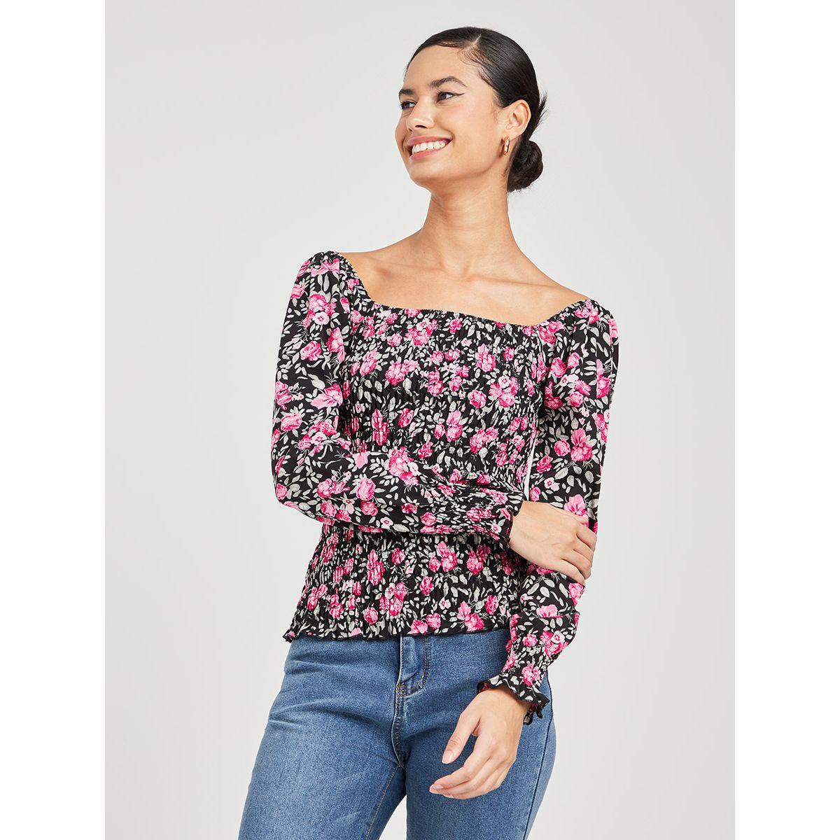 بلوزة باكمام طويلة من ريد تايب-women-clothing-shirtsandblouses-blouses-image-5