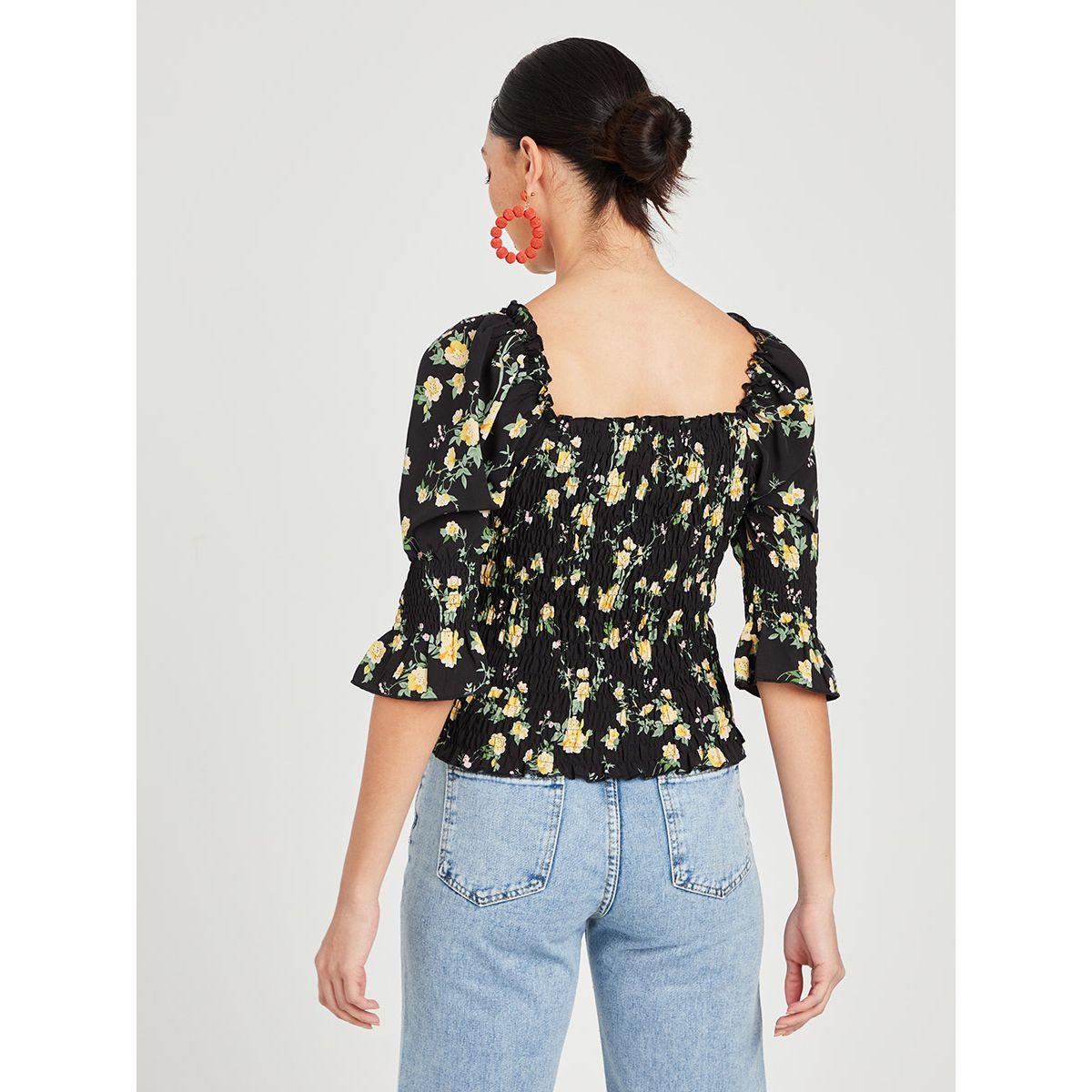 بلوزة مطبعة بزهور من ريد تايب-women-clothing-shirtsandblouses-blouses-image-4