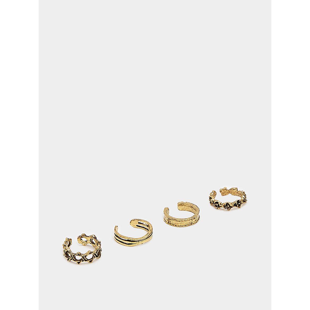 مجموعة من 9 خواتم قدم من ستايلي-women-watchesandjewellery-jewellery-rings-image-6