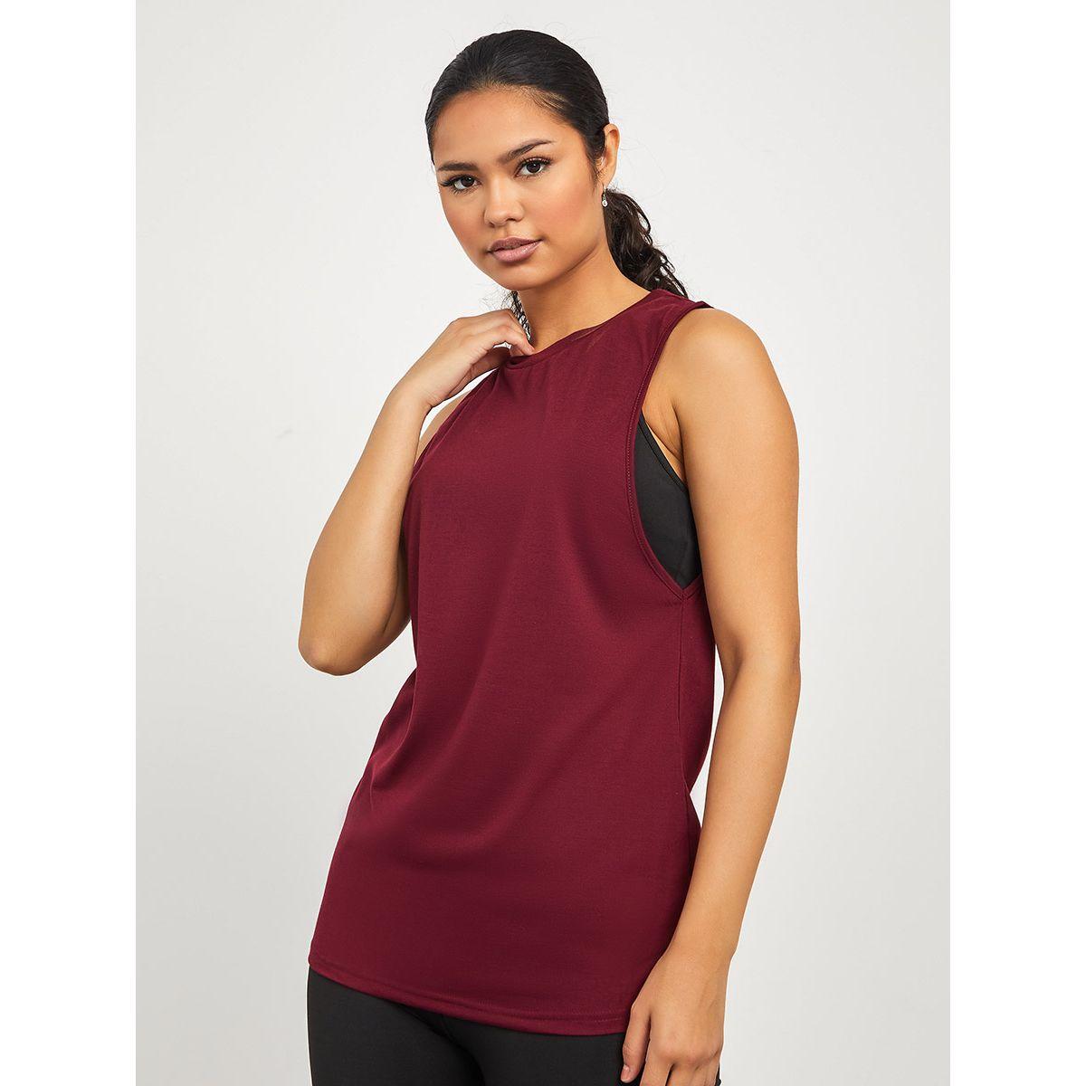 Styli Active Pack of 2 - Jersey Low Armhole Active Vests-women-clothing-sportswearandactivewear-tshirtsandvests-image-6