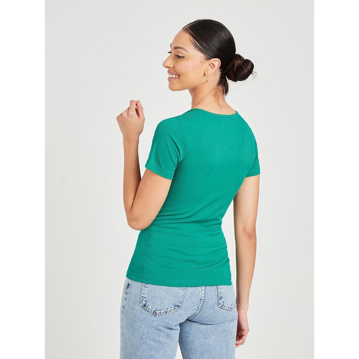 تيشيرت باكمام قصيرة من ريد تايب-women-clothing-tshirts-image-4