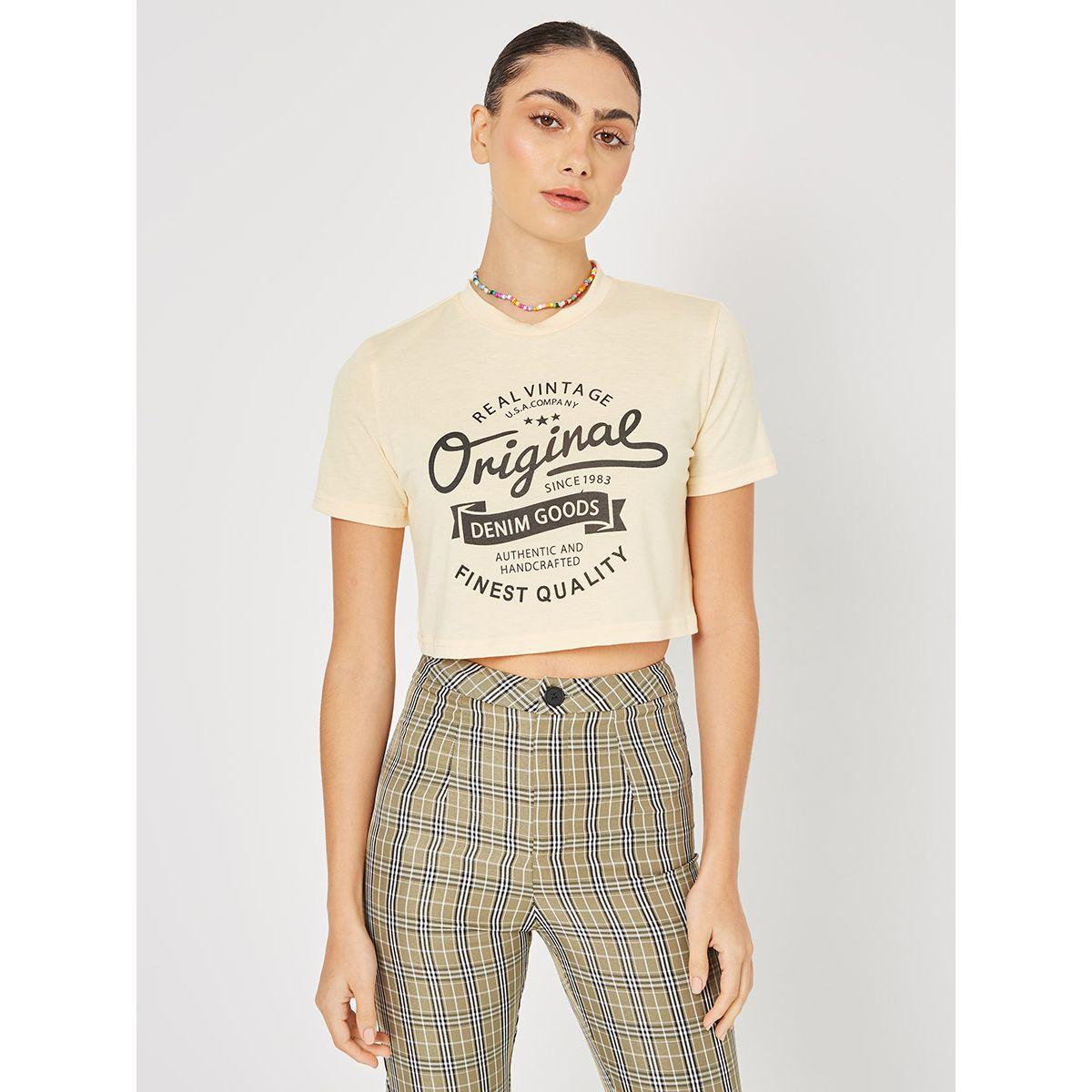 تيشيرت قصير باكمام قصيرة من ريد تايب-women-clothing-tshirts-image-1
