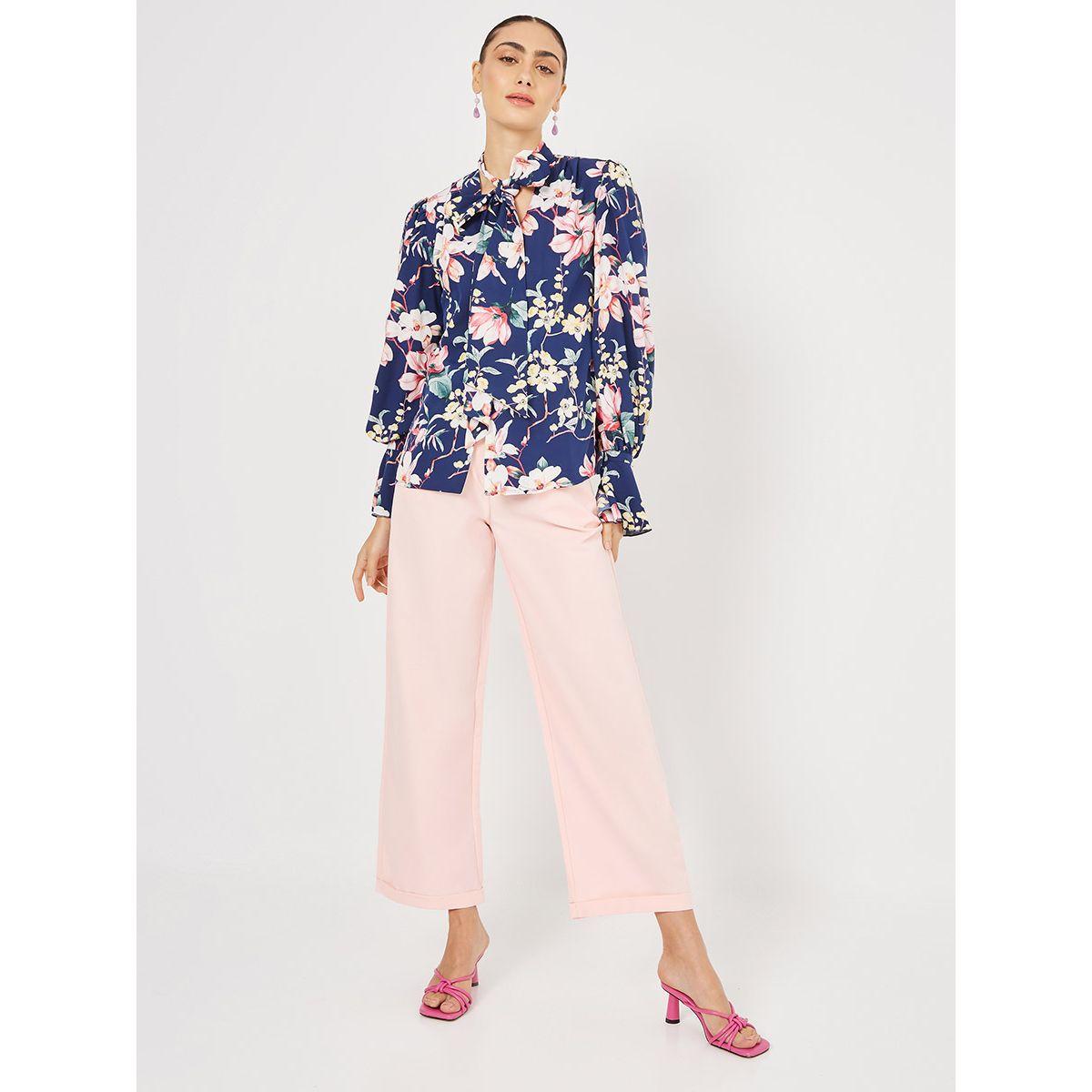بلوزة باكمام بالون من ريد تايب-women-clothing-shirtsandblouses-blouses-image-2