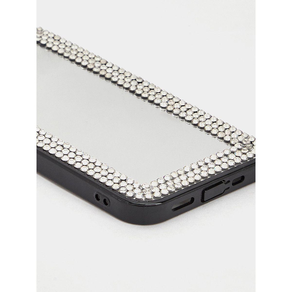 Styli Rhinestone Detail Mirror Phone Case-electronics-phones-image-4