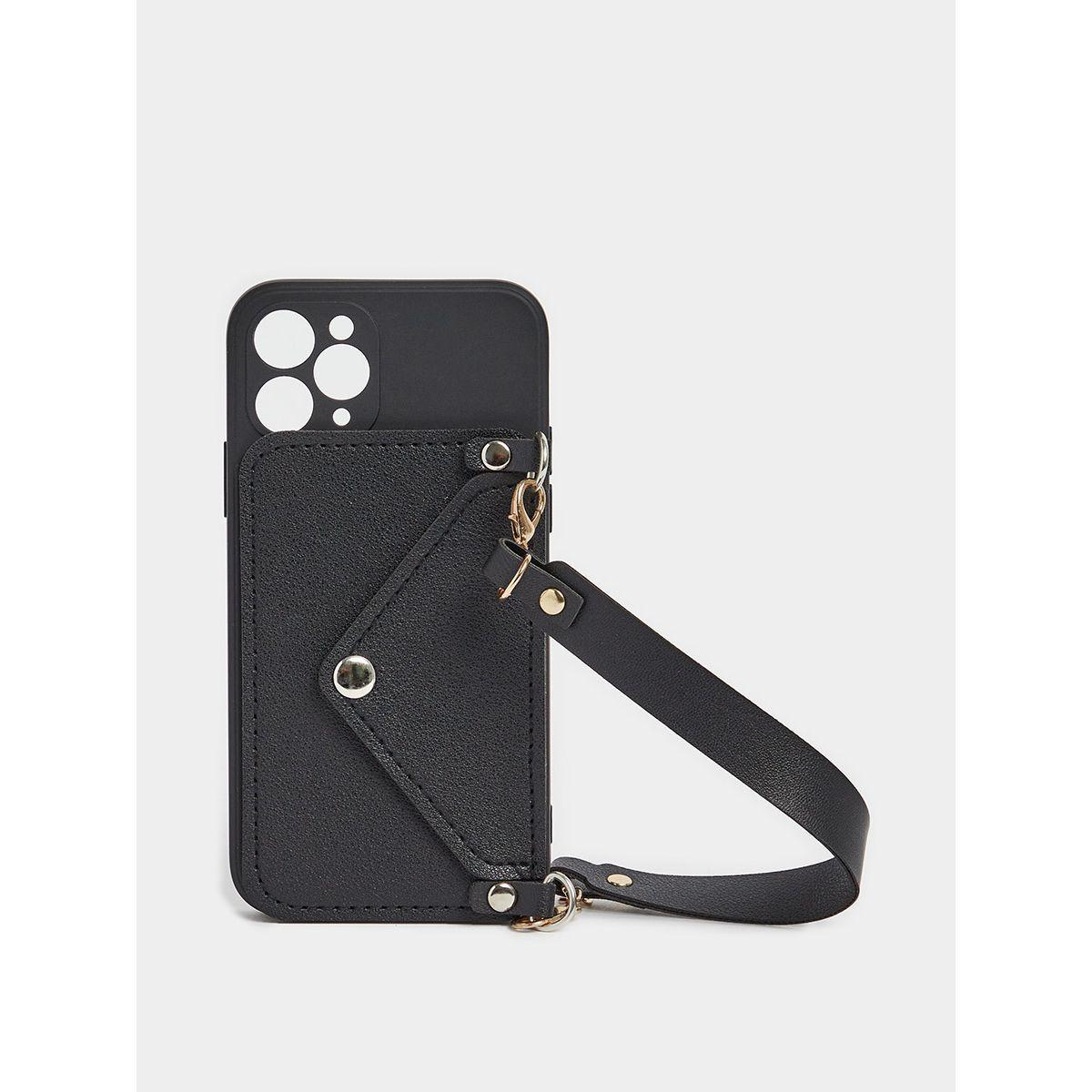 Styli iPhone Case with Card Sleeve and Chain Strap-electronics-phones-image-1
