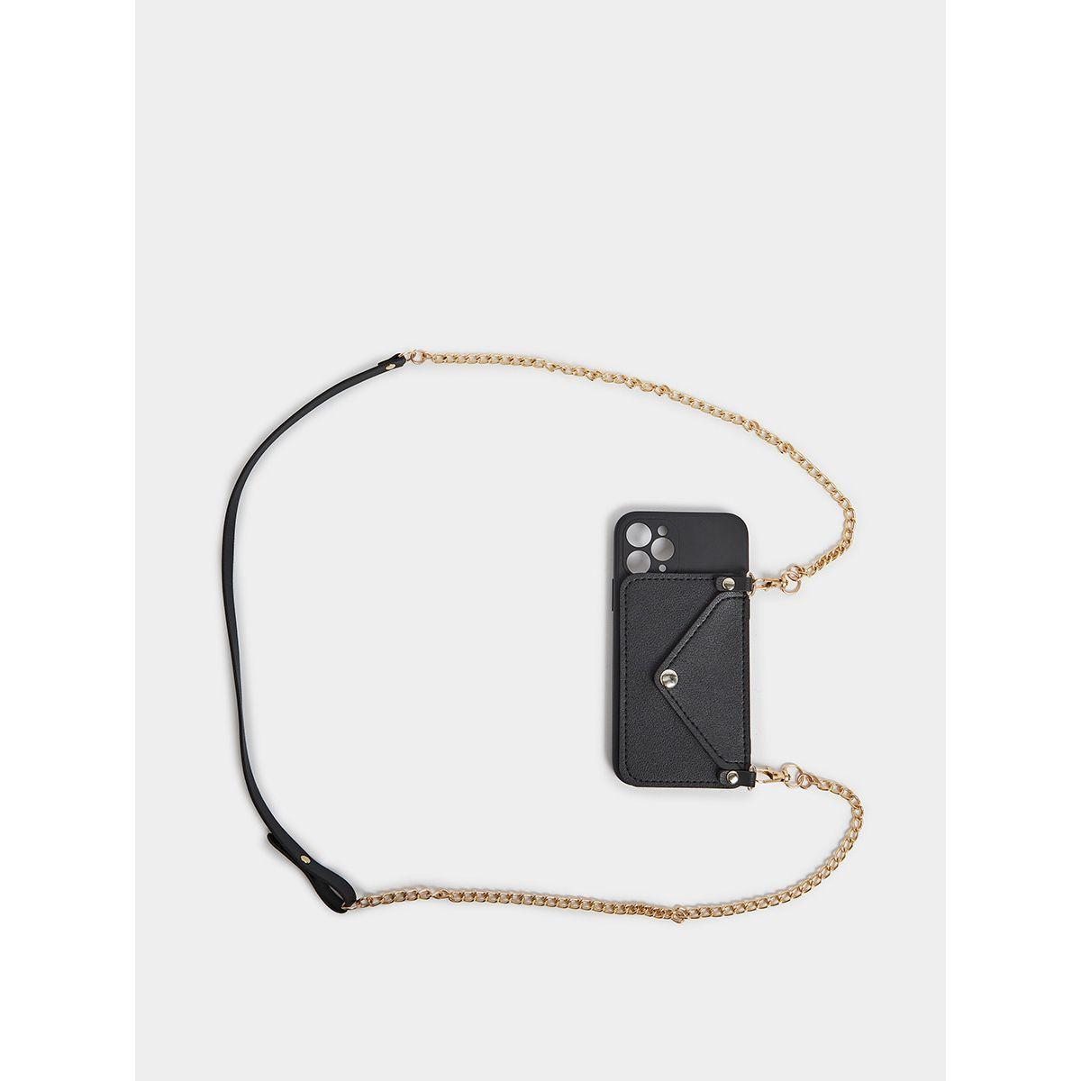 Styli iPhone Case with Card Sleeve and Chain Strap-electronics-phones-image-2
