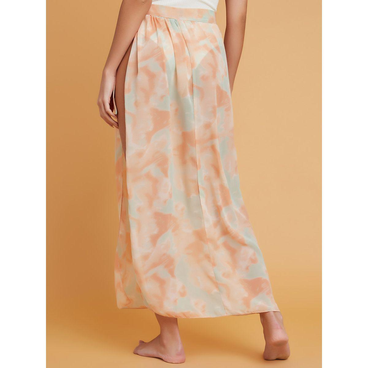 Styli Tie Side Printed Beach Maxi Skirt-women-clothing-swimandbeach-beach-beachwear-image-4