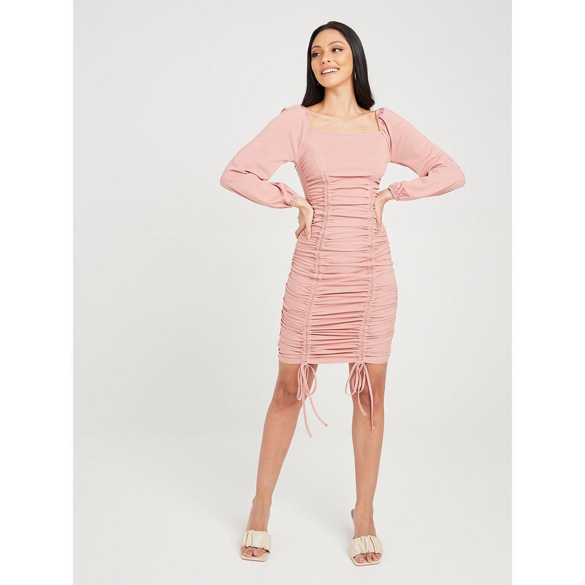 فستان قصير باكمام طويلة من ريد تايب-women-clothing-dresses-image-2