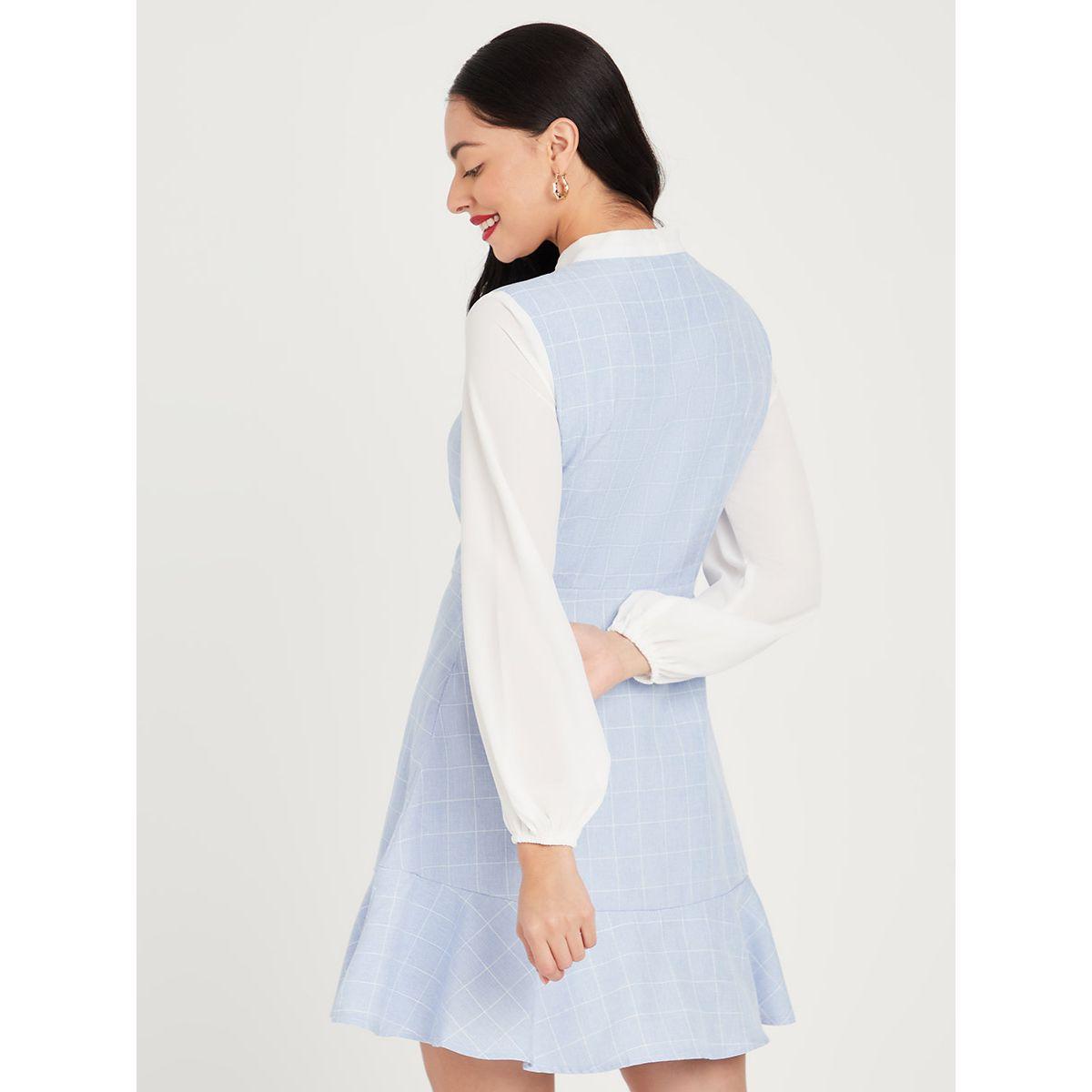 فستان قصير باكمام طويلة-women-clothing-dresses-image-4