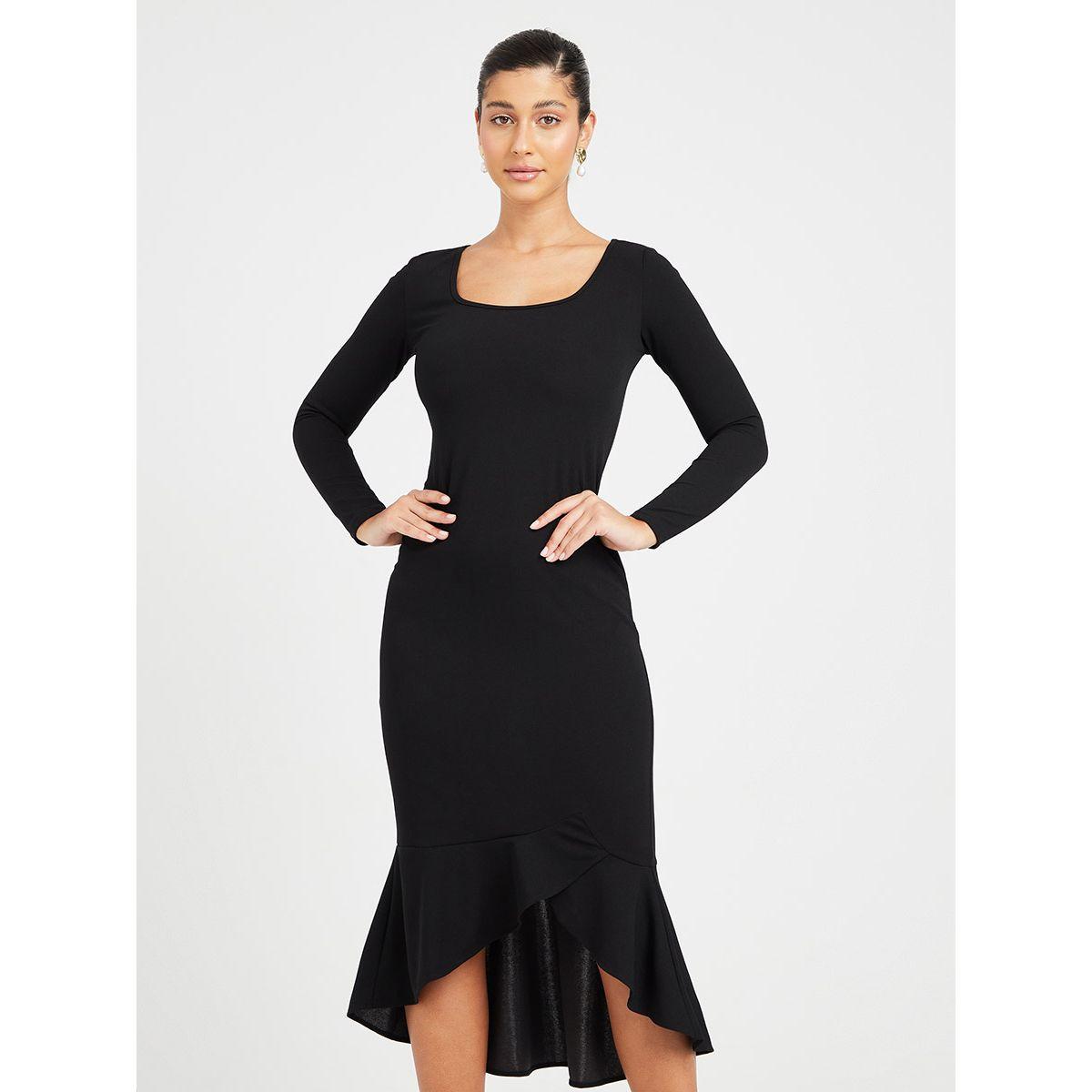 فستان ميدي باكمام طويلة-women-clothing-dresses-image-2