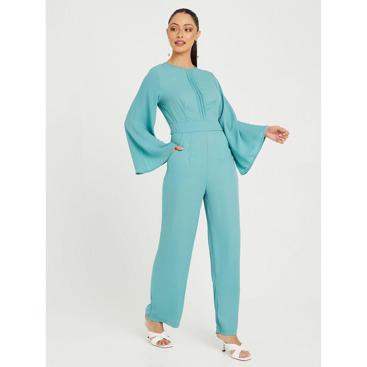 جمبسوت بقصة أرجل عريضة من ريد تايب-women-clothing-jumpsuits-image-1