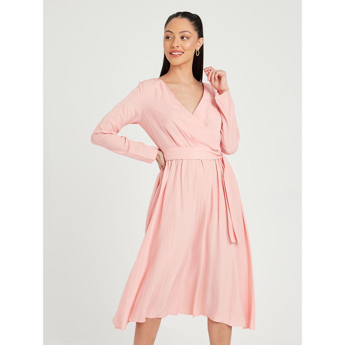 فستان ميدي باكمام طويلة من ريد تايب-women-clothing-dresses-image-2