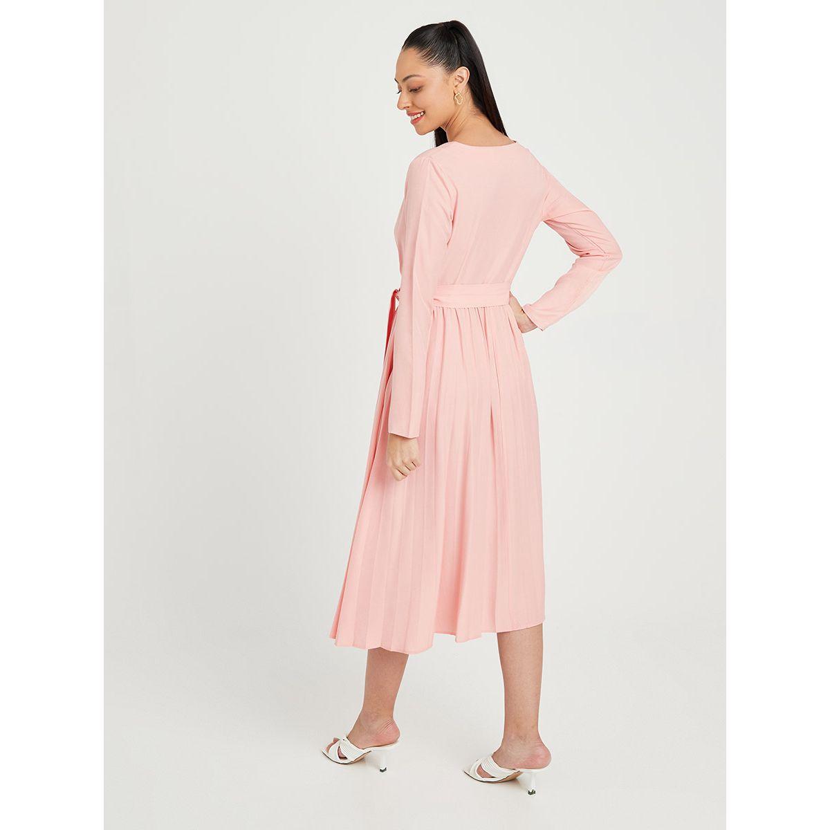 فستان ميدي باكمام طويلة من ريد تايب-women-clothing-dresses-image-4