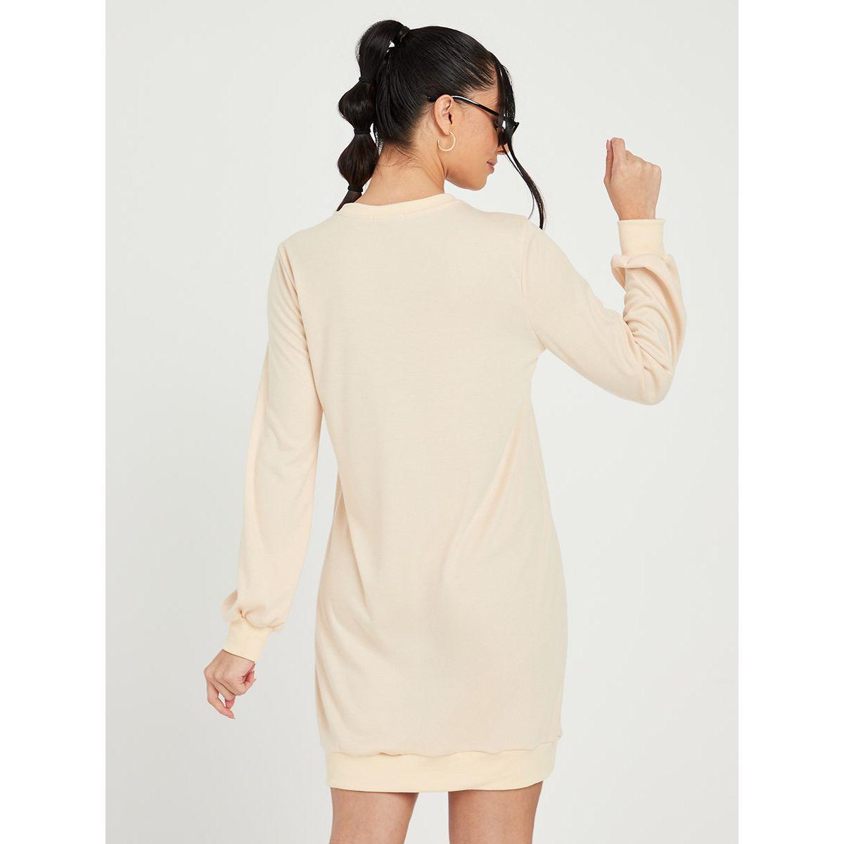فستان قصير بياقة دائرية من ريد تايب-women-clothing-dresses-image-4