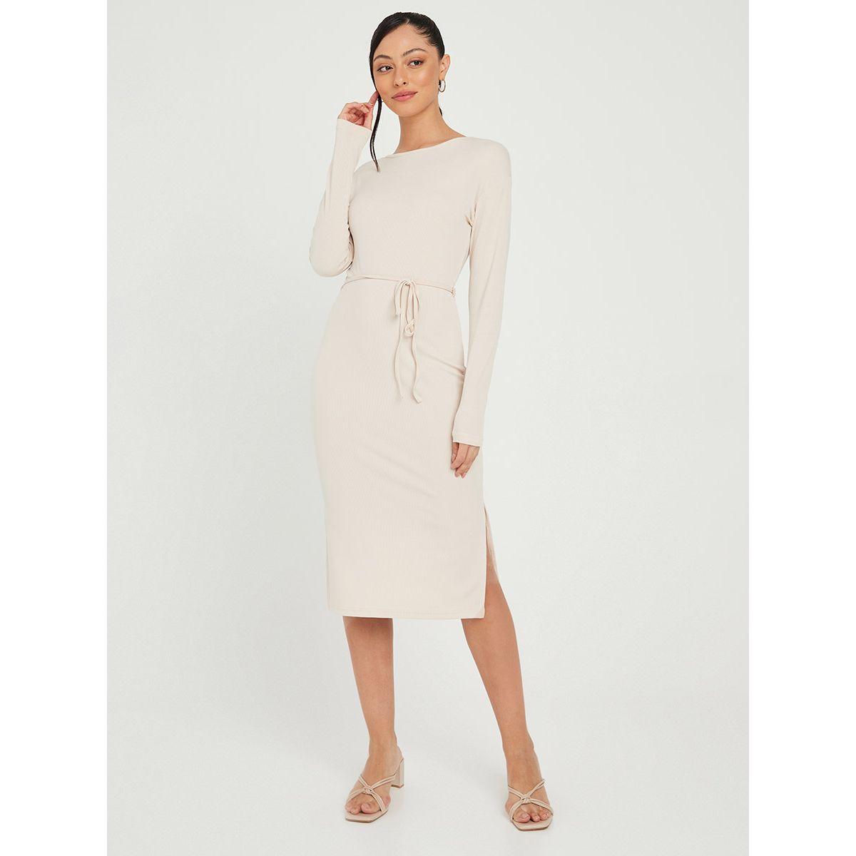 فستان ميدي باكمام طويلة من ريد تايب-women-clothing-dresses-image-1