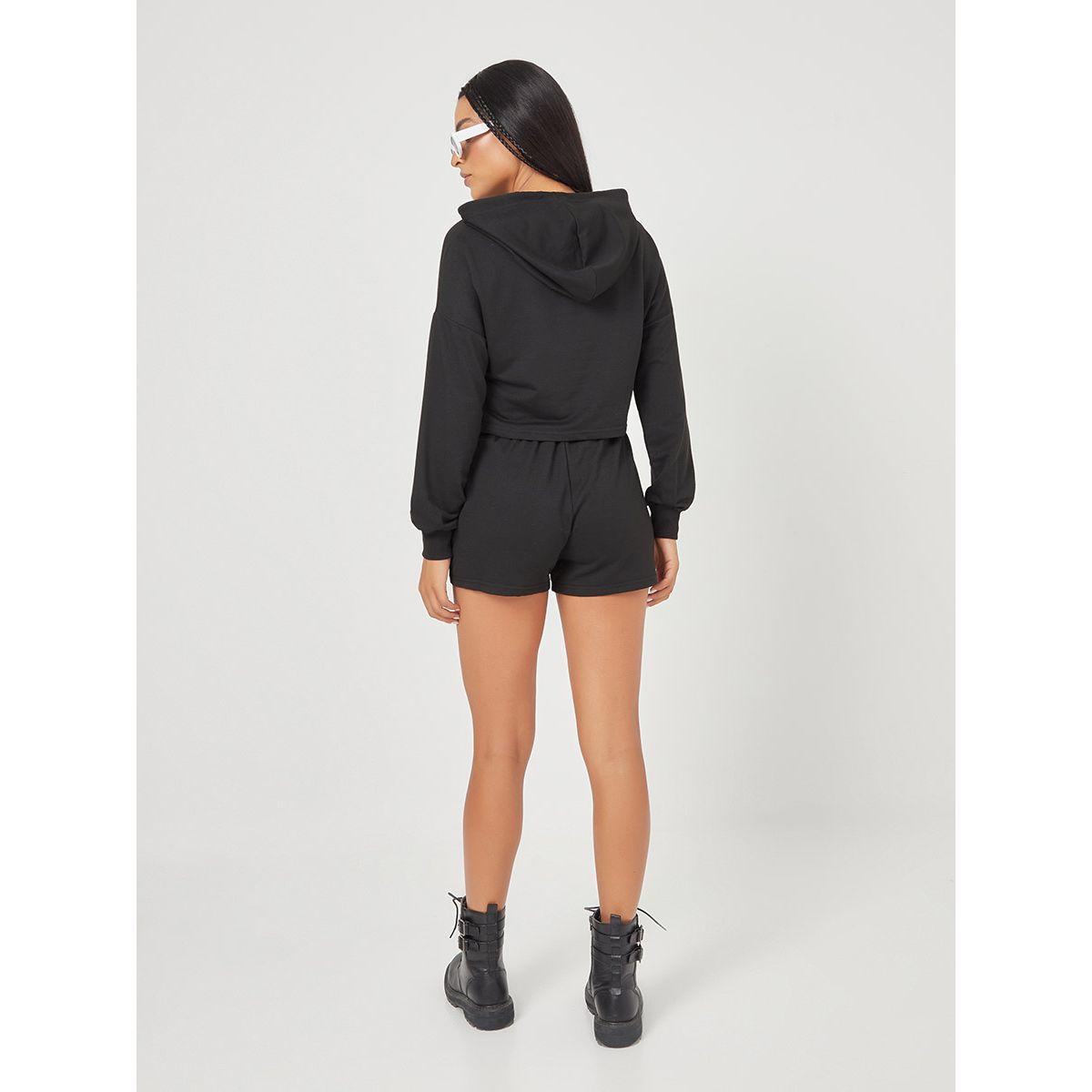 طقم منسق من ( سويت شيرت + شورت ) من ريد تايب-women-clothing-coordsets-image-6