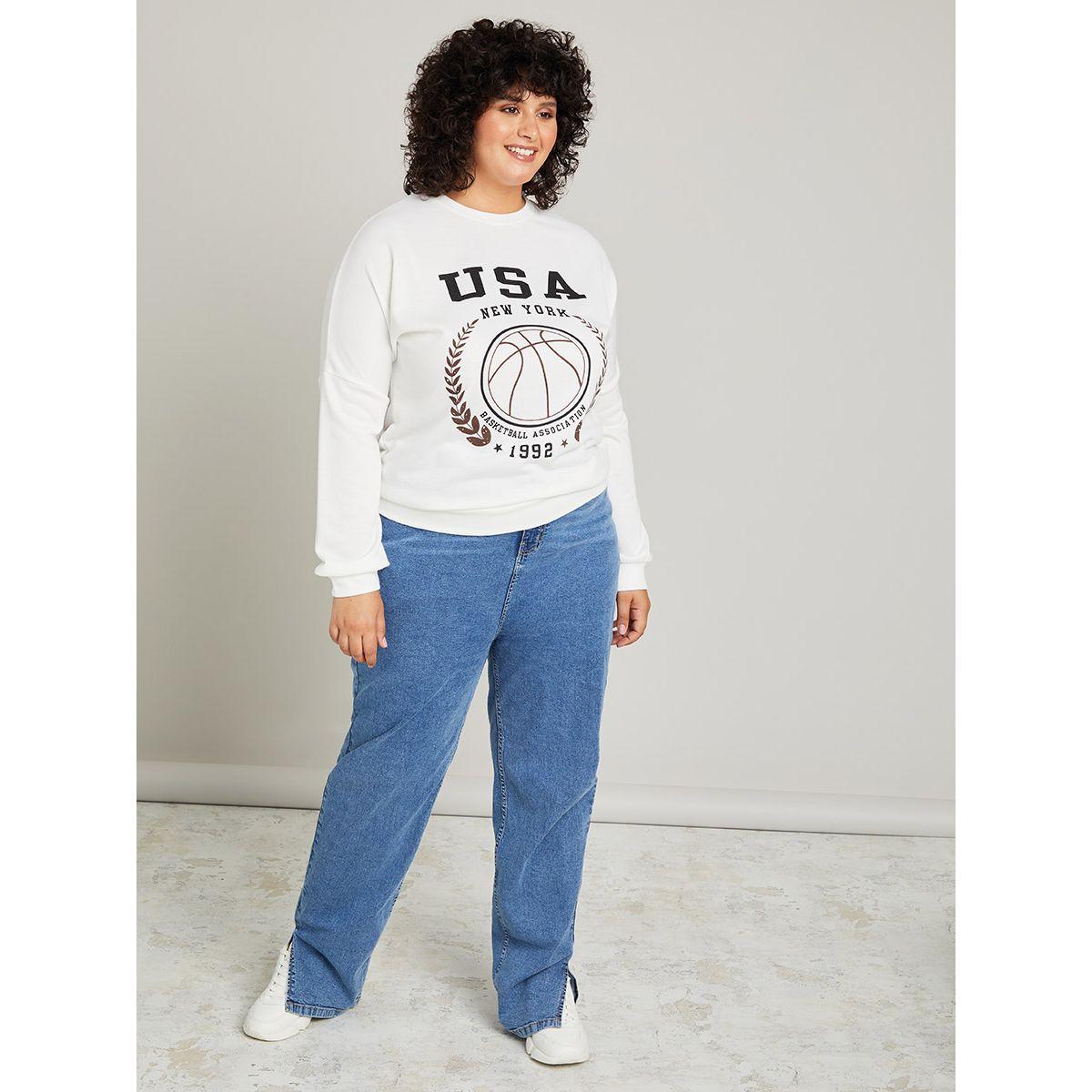 Styli Plus USA Graphic Print Sweatshirt-women-winterwear-hoodiesandsweatshirts-hoodies-image-2