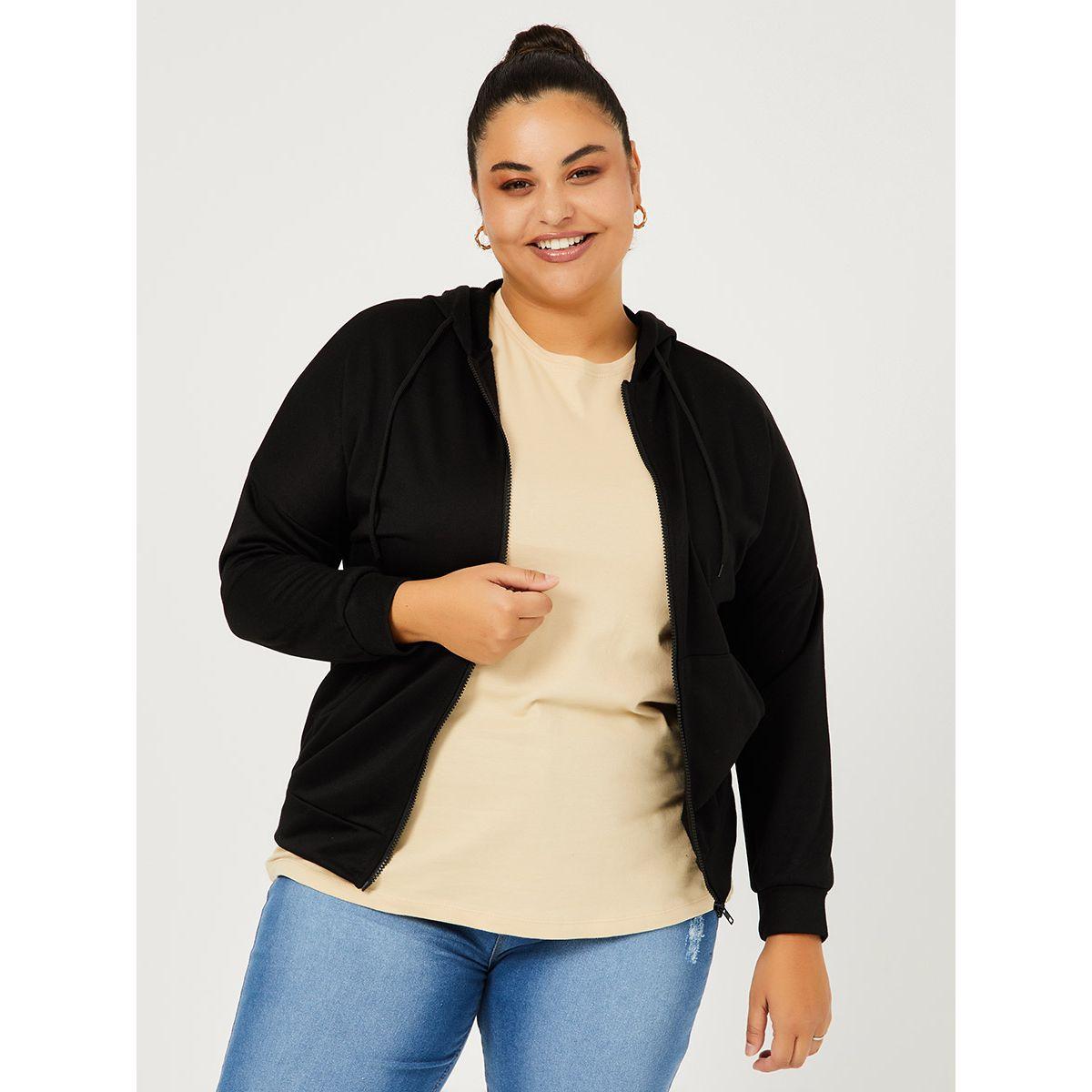 Styli Plus Zip Through Long Sleeves Hoodie-women-winterwear-hoodiesandsweatshirts-hoodies-image-3