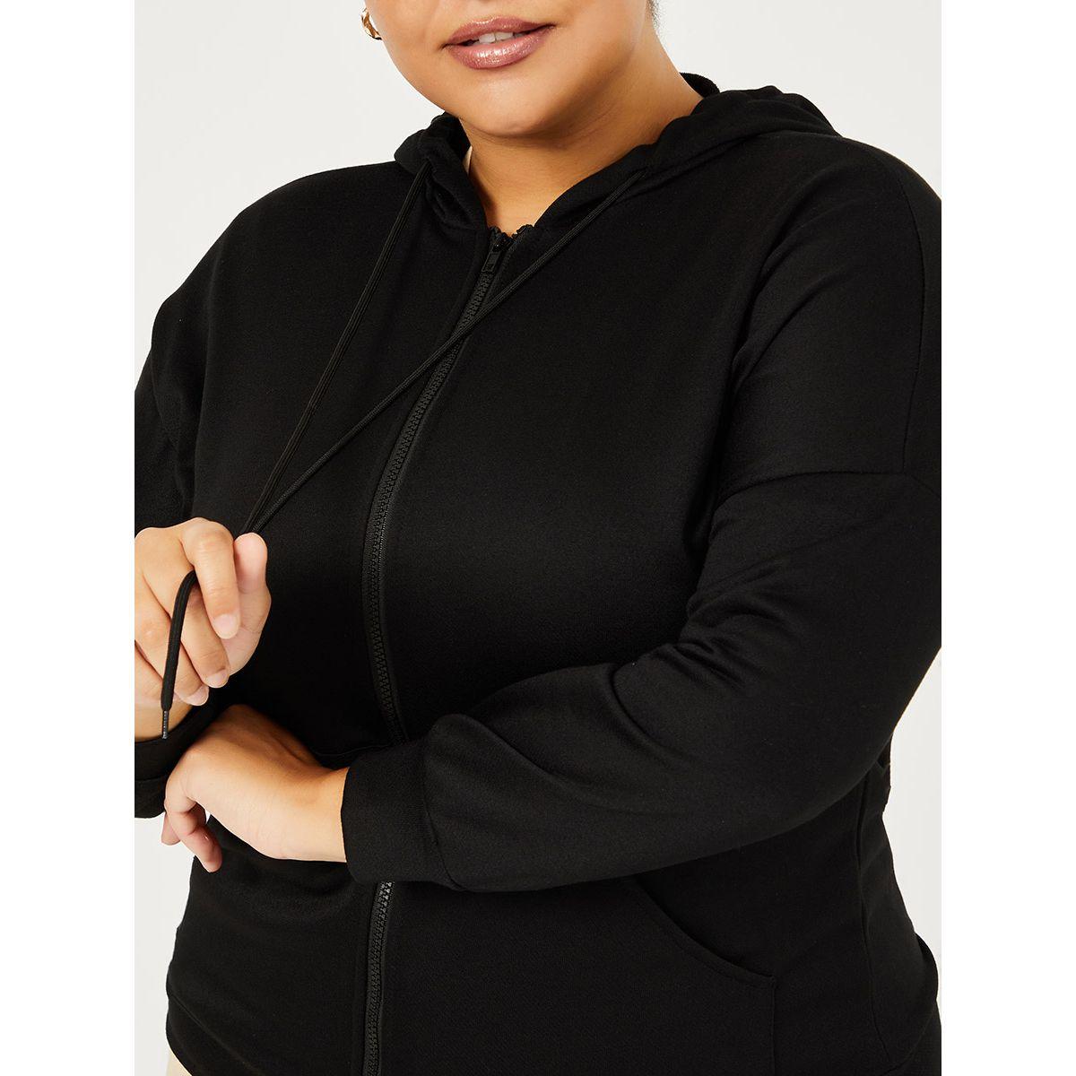 Styli Plus Zip Through Long Sleeves Hoodie-women-winterwear-hoodiesandsweatshirts-hoodies-image-4