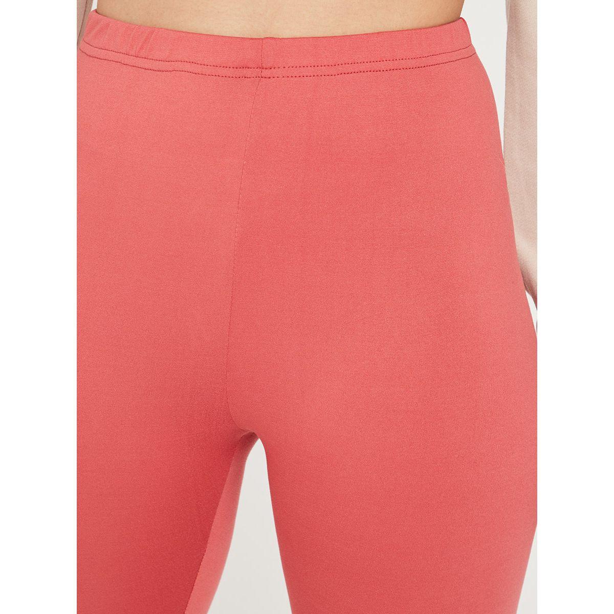 Styli Elastic Waistband Solid 3/4 Leggings-women-clothing-bottoms-leggings-image-3