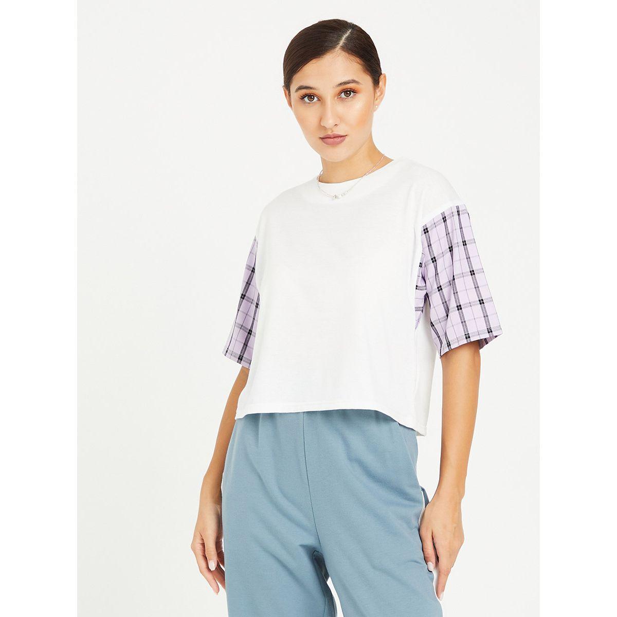 تيشيرت قصير باكمام قصيرة من ريد تايب-women-clothing-tshirts-image-1
