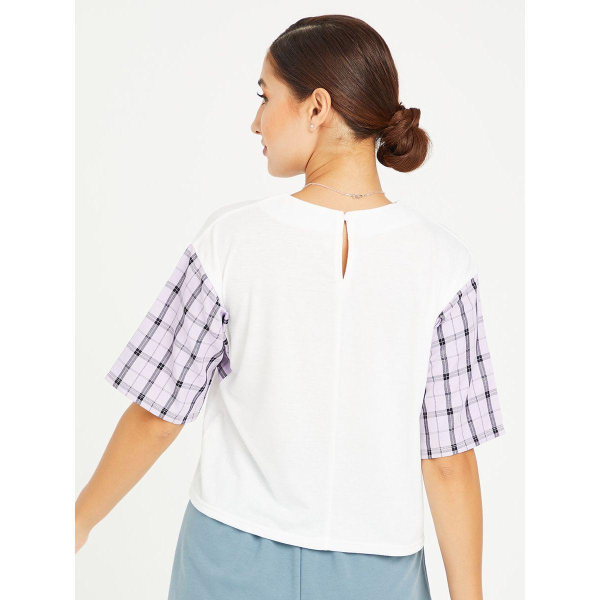 تيشيرت قصير باكمام قصيرة من ريد تايب-women-clothing-tshirts-image-4