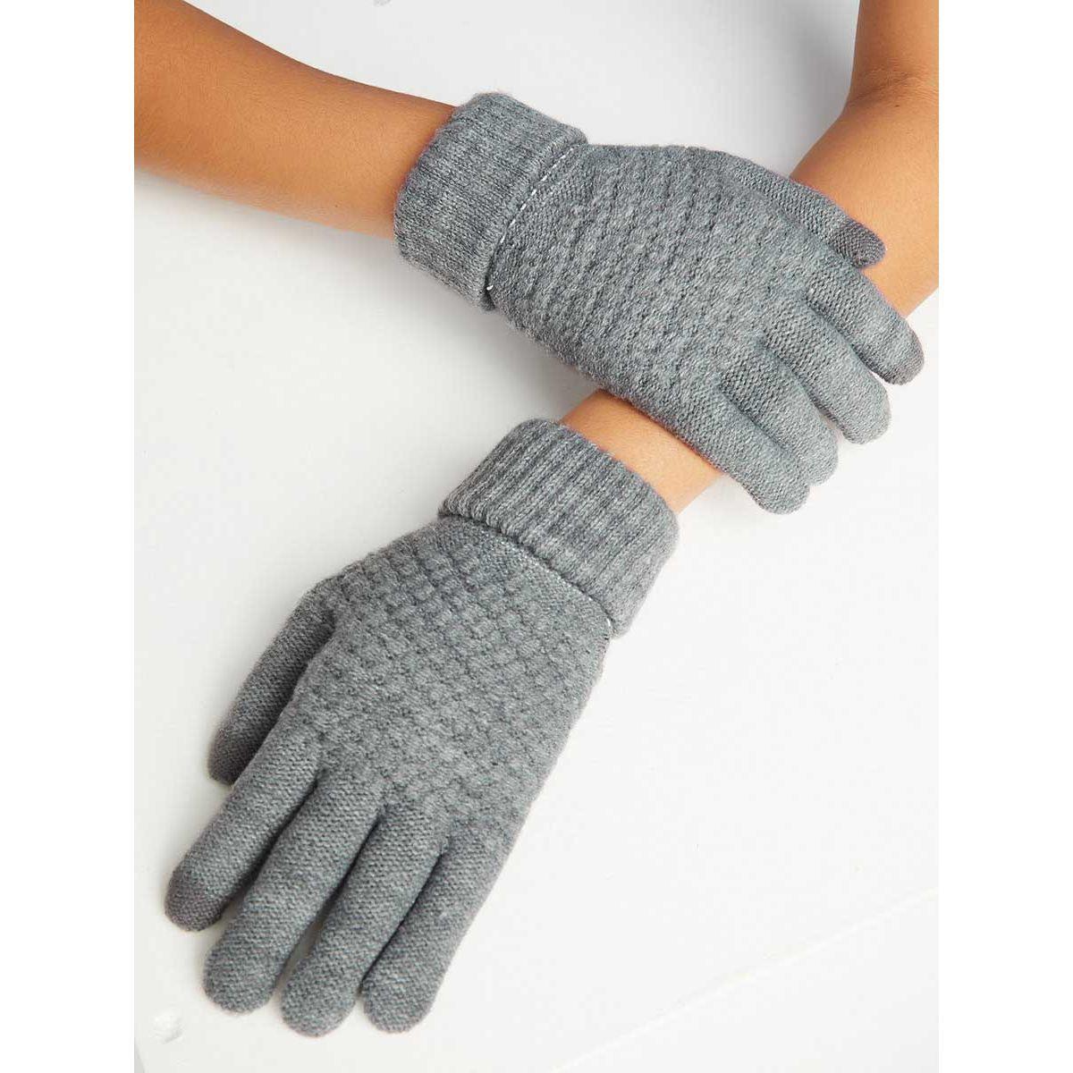 Styli Knitted Winter Touch-Screen Gloves-women-winterwear-gloves-image-2