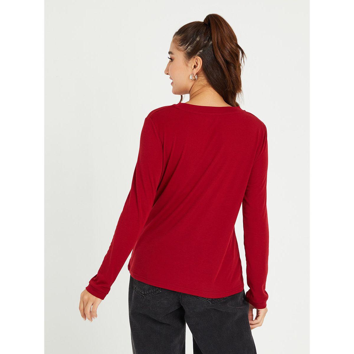 بلوزة محبوكة باكمام طويلة من ريد تايب-women-clothing-shirtsandblouses-blouses-image-5