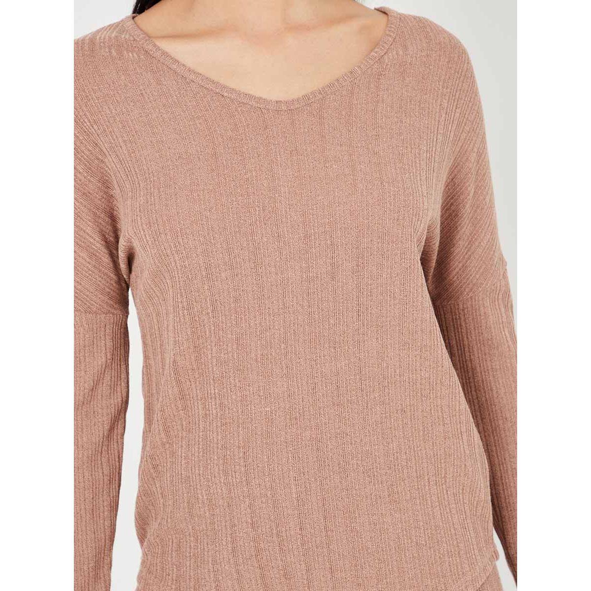طقم من ( بلوزة + ليقنز ) من ريد تايب-women-clothing-coordsets-image-4
