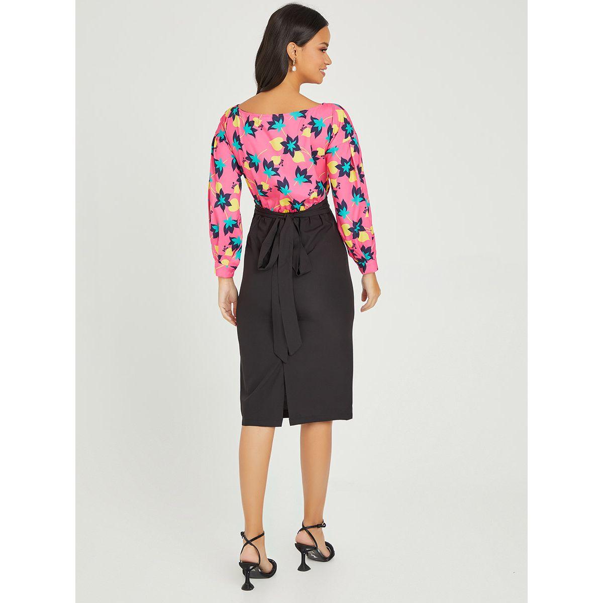 فستان بأكتاف مكشوفة من ريد تايب-women-clothing-dresses-image-4