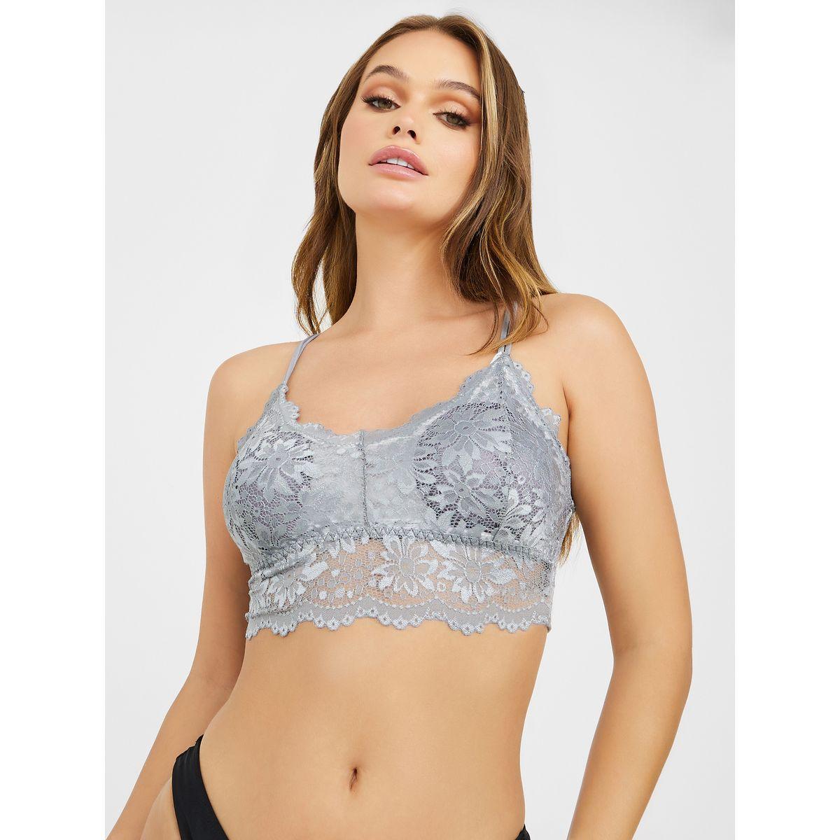 مجموعة من 3 صدريات بدانتيل-women-clothing-lingerie-bras-image-2