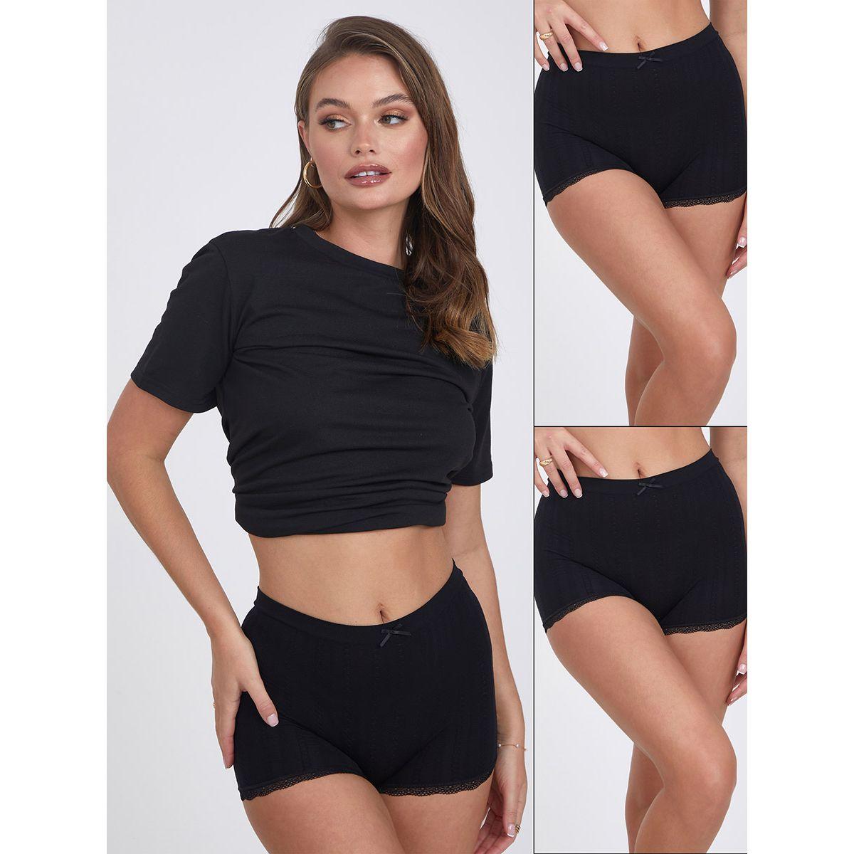 مجموعة من 2 سروال داخلي بدانتيل من ستايلي-women-clothing-lingerie-panties-image-1