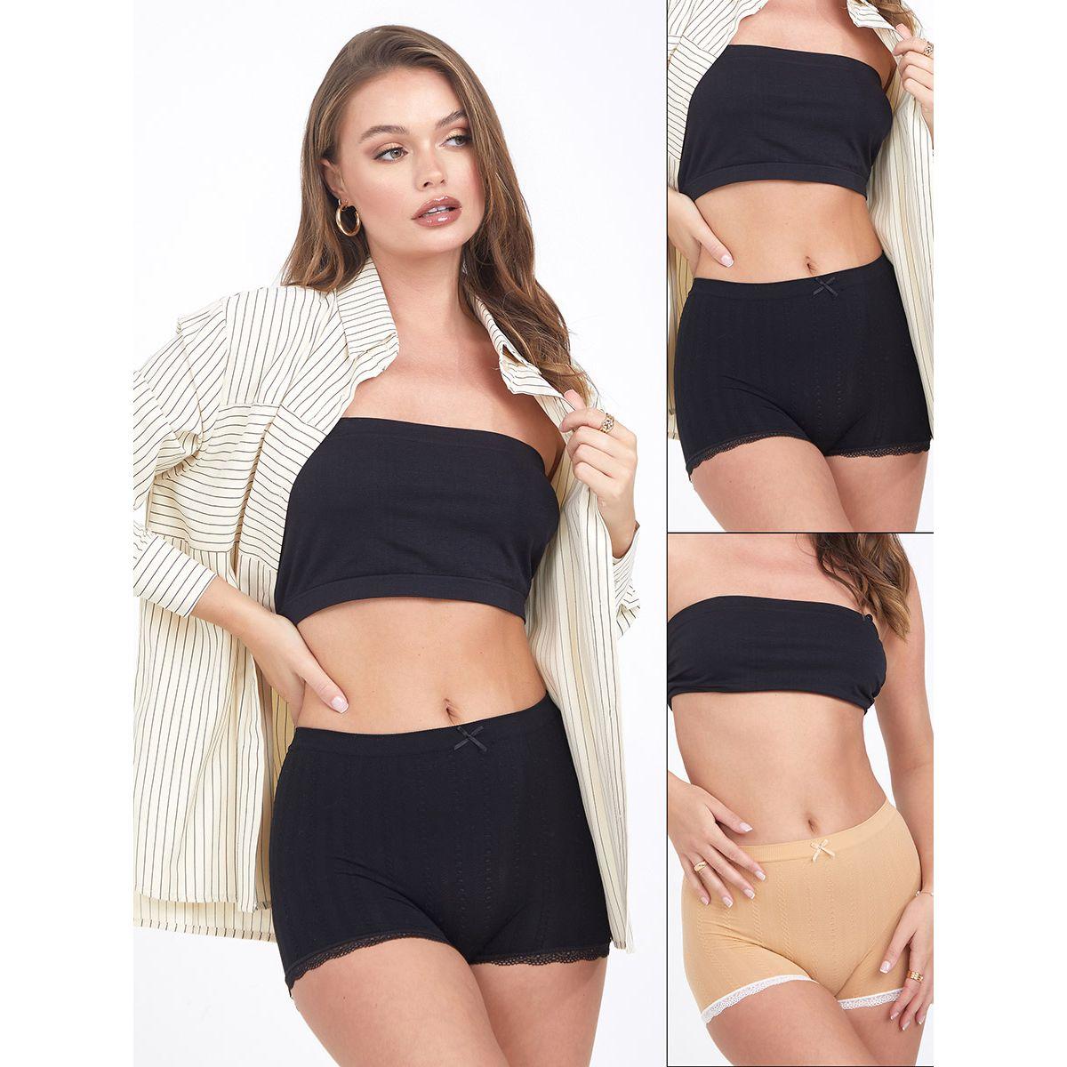 مجموعة من 2 سروال داخلي بدانتيل من ستايلي-women-clothing-lingerie-panties-image-1
