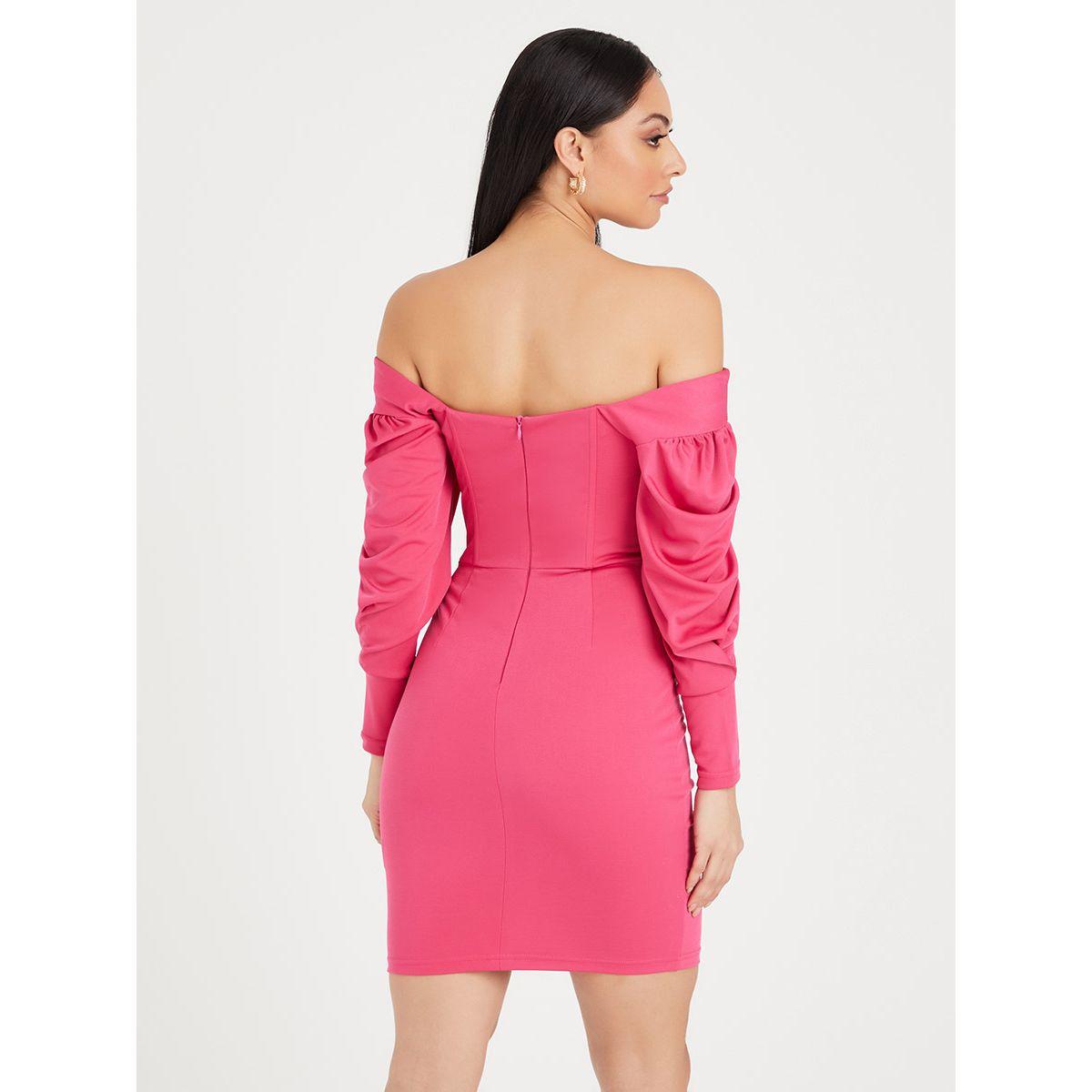 فستان قصير باكمام طويلة من ريد تايب-women-clothing-dresses-image-4