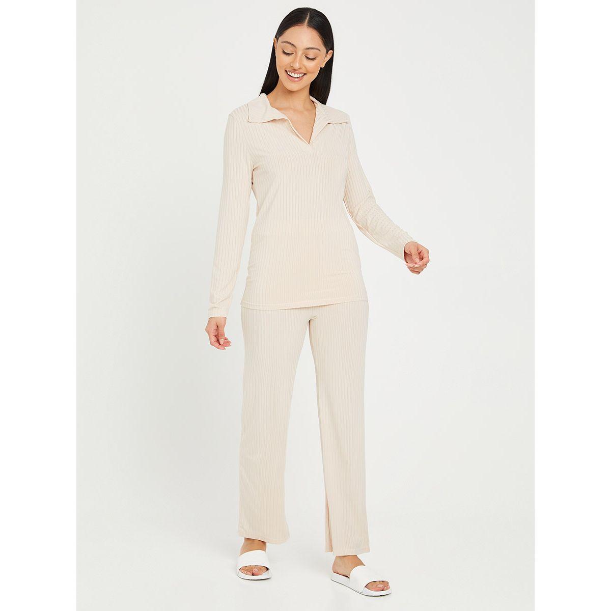 طقم من ( قميص + بنطال ) من ريد تايب-women-clothing-coordsets-image-1