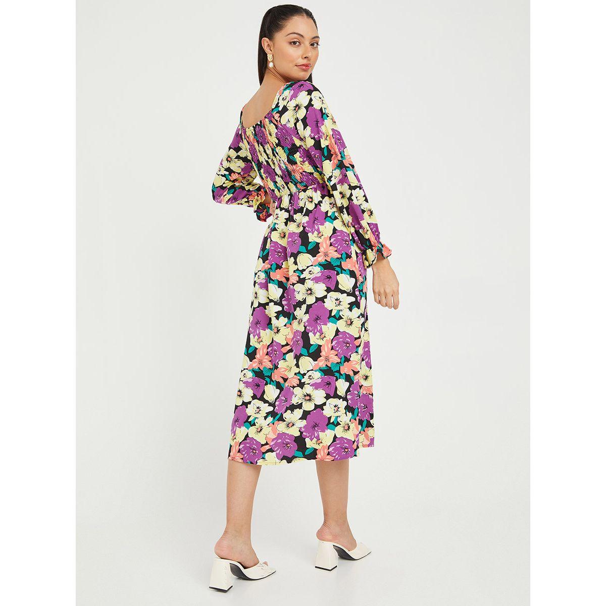 فستان ميدي باكمام طويلة من ريد تايب-women-clothing-dresses-image-4