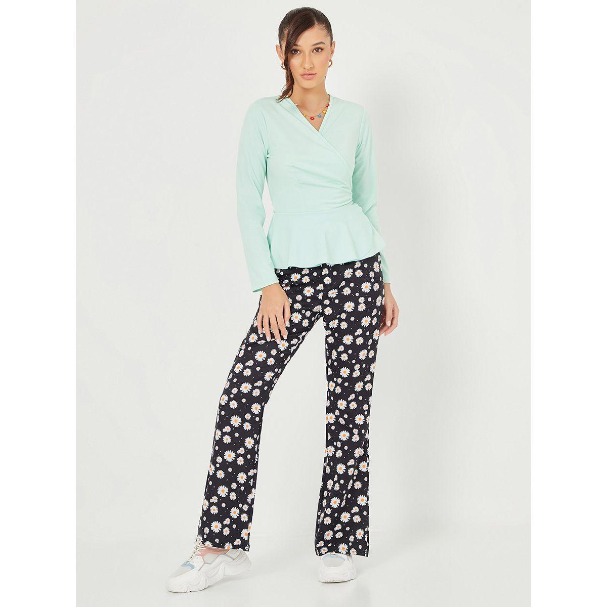بلوزة بنمط لف واكمام طويلة من ريد تايب-women-clothing-shirtsandblouses-blouses-image-3