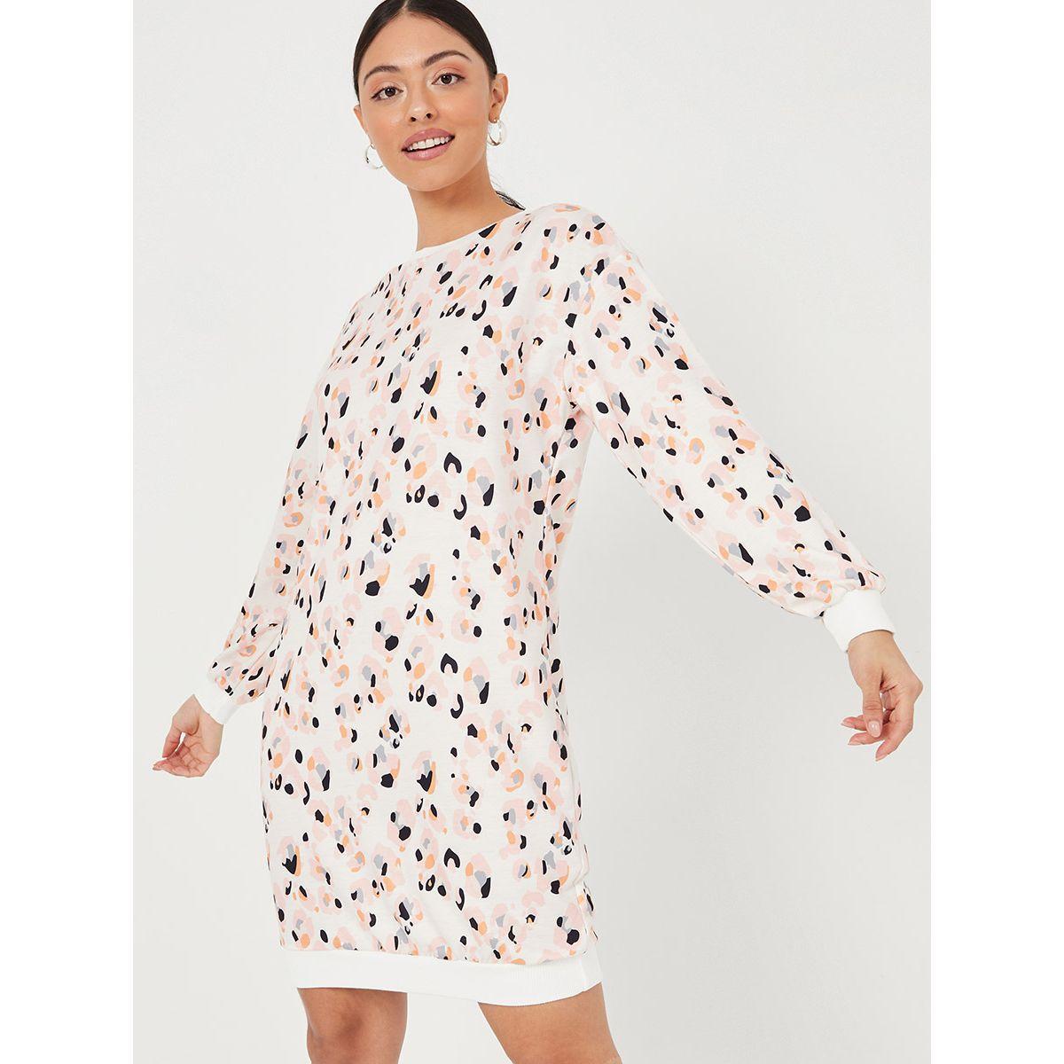 فستان مطبع بطبعة حيوان من ريد تايب-women-clothing-dresses-image-1
