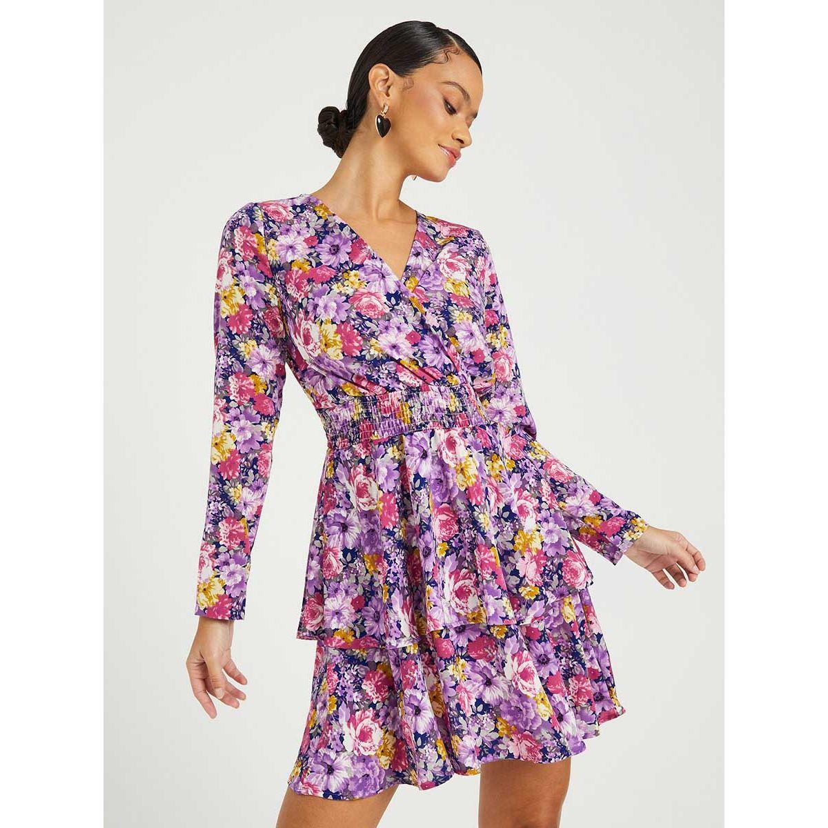 فستان قصير باكمام طويلة من ريد تايب-women-clothing-dresses-image-1