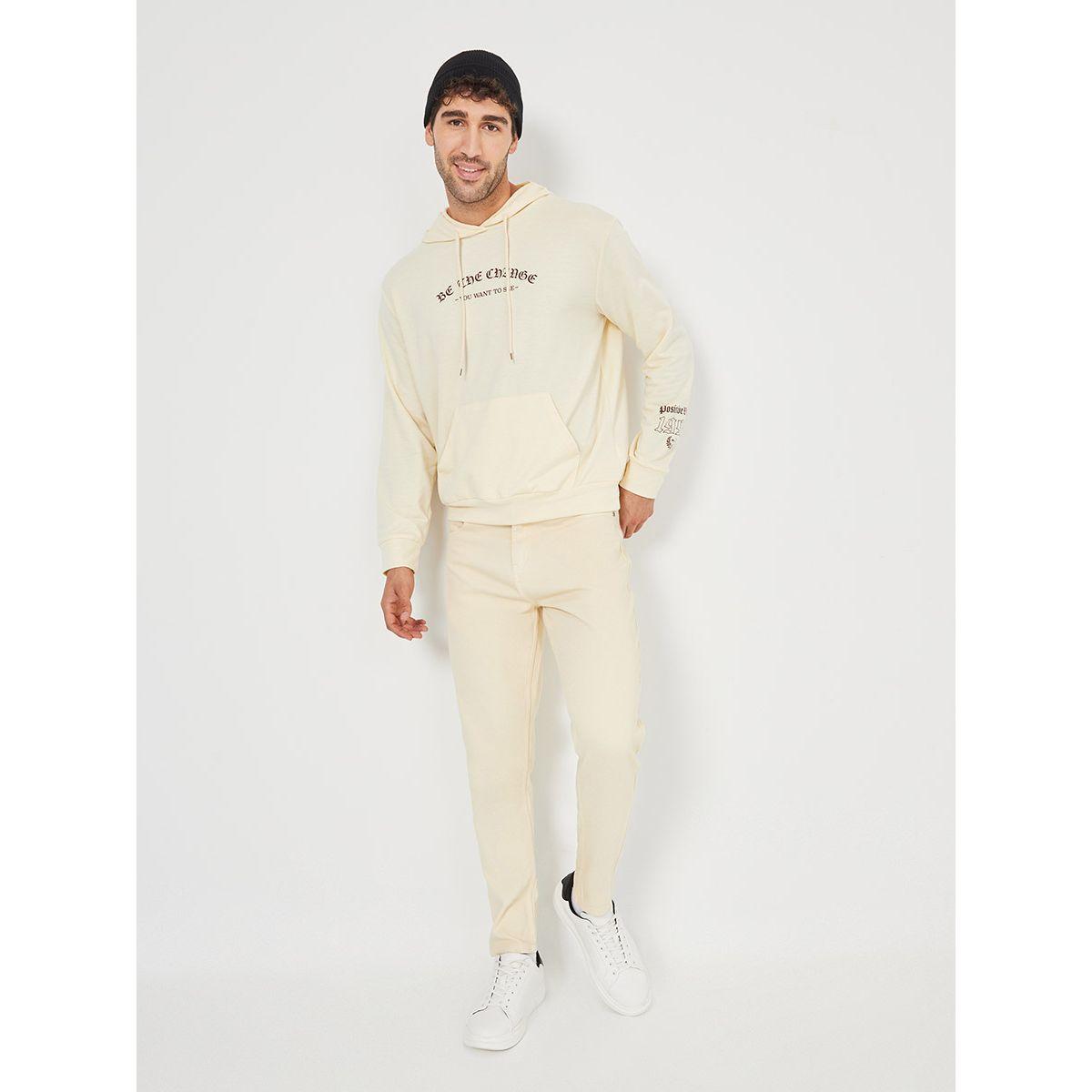 Styli Slogan Graphic Hoodie with Cuff Ribbed Detail-men-winterwear-hoodiesandsweatshirts-image-10