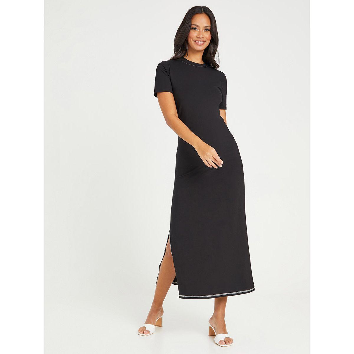 فستان طويل باكمام قصيرة من ريد تايب-women-clothing-dresses-image-1