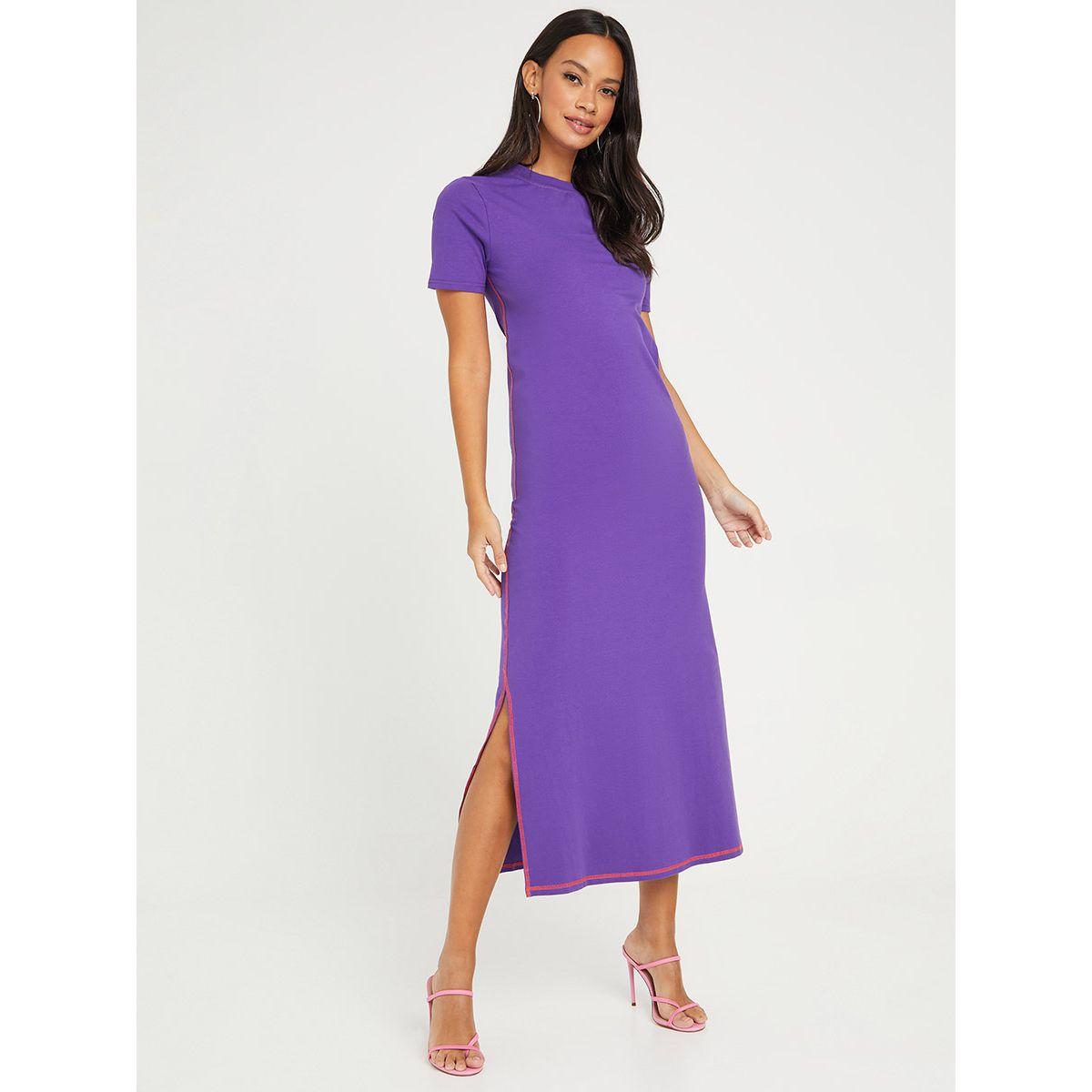 فستان طويل باكمام قصيرة من ريد تايب-women-clothing-dresses-image-2
