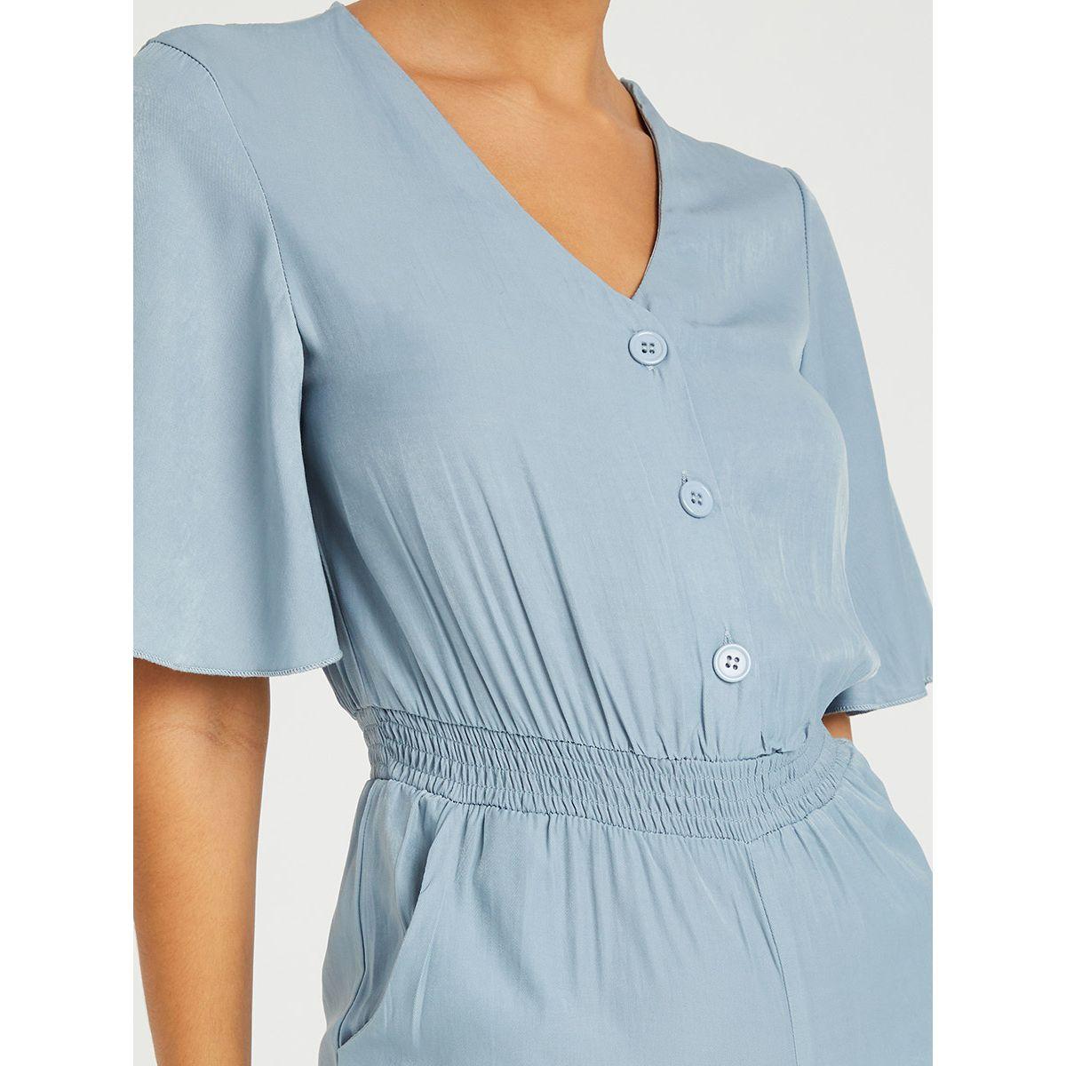 جمبسوت باكمام قصيرة من ريد تايب-women-clothing-jumpsuits-image-3